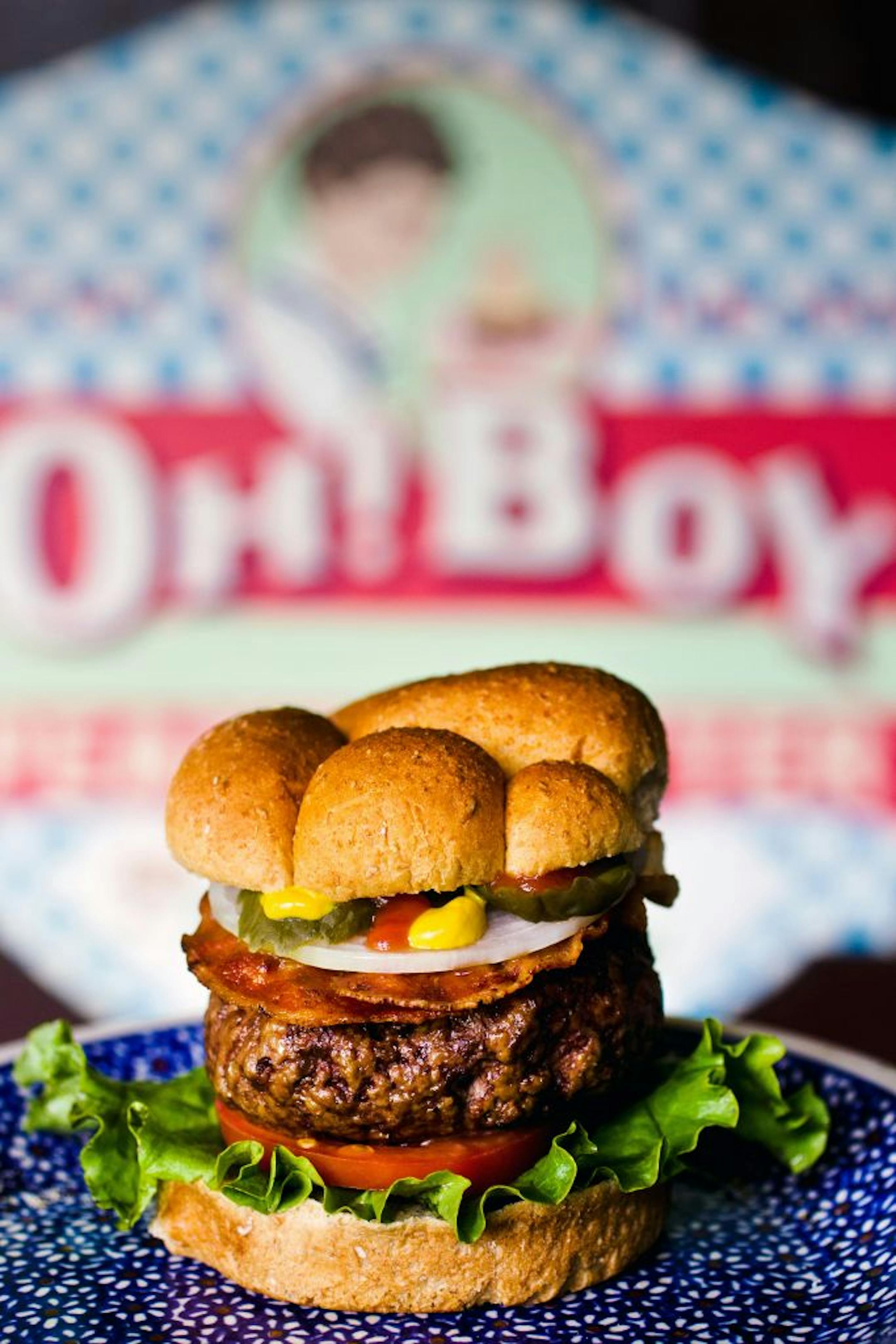 Change up your burger routine; try a meat other than beef.