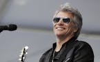 Musician Jon Bon Jovi performs during a surprise appearance at the Fairleigh Dickinson University commencement ceremony, Tuesday, May 16, 2017, at Met