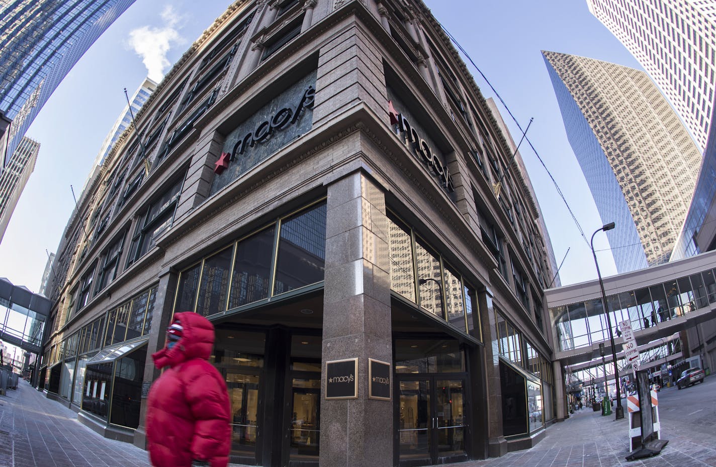 The Macy's site redevelopment could modernize the city, but with an empty building, risk is involved.