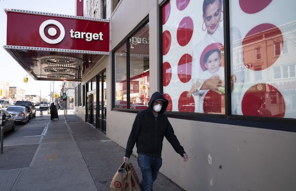 Target sales have increased during the last month. Pictured is a store in Brooklyn. (AP Photo/Mark Lennihan)