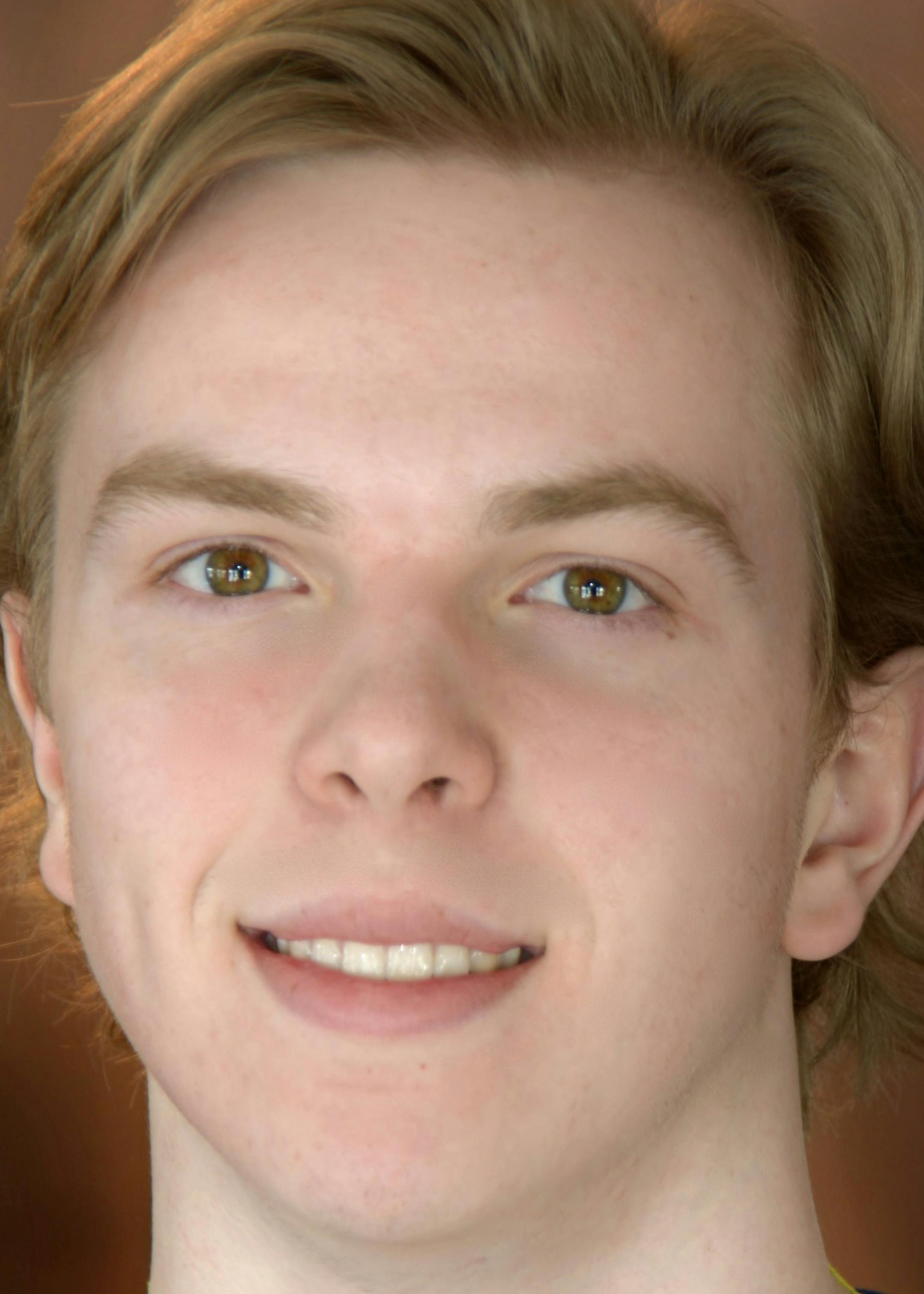 Owen Larson, Holy Angels hockey, sr., 2014-15