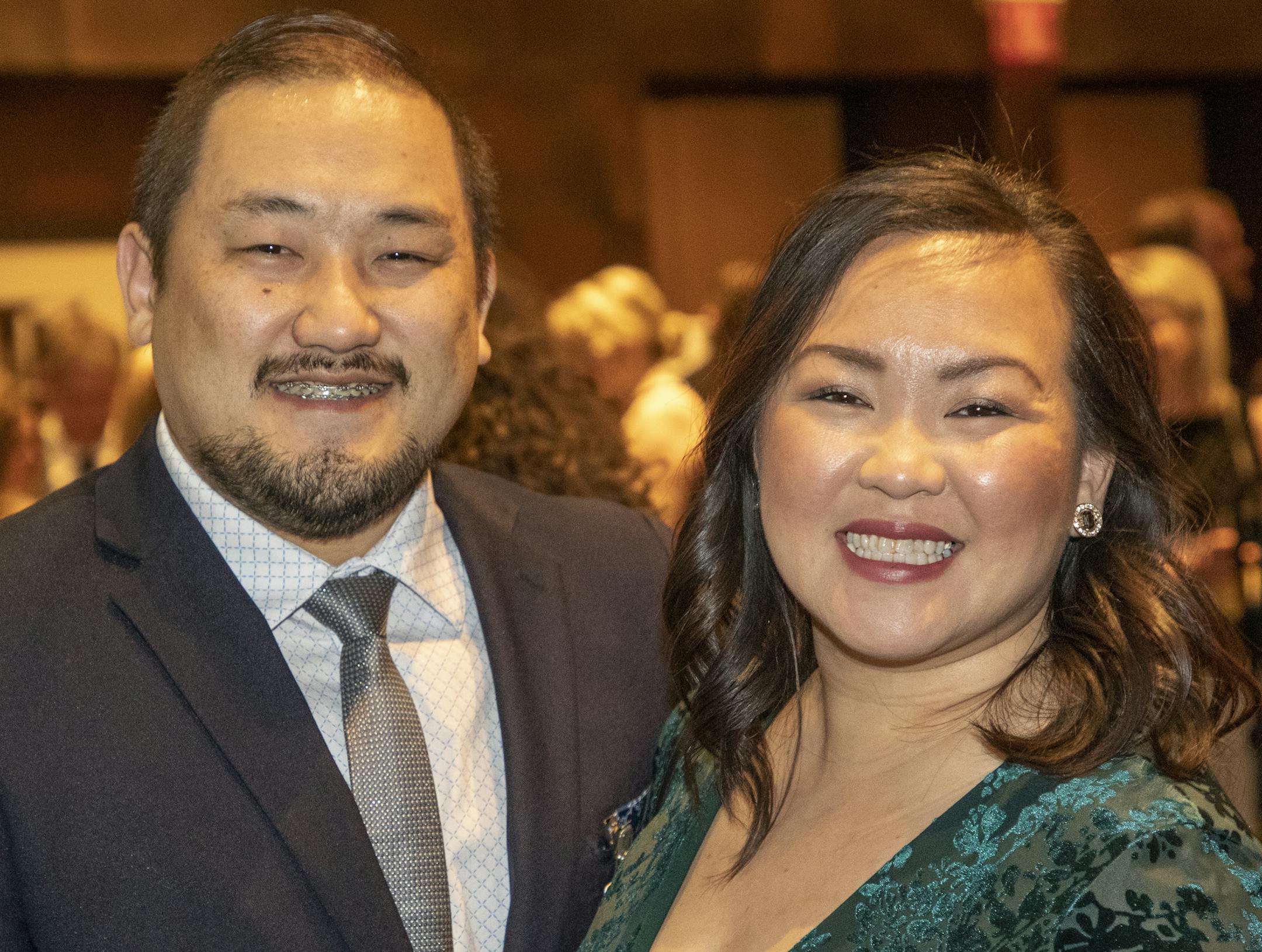Michael & Shao Vue at the St. David's Make them Shine gala. ] Special to Star Tribune, photo by Matt Blewett, Matte B Photography, matt@mattebphoto.com, St. David's Center Make Them Shine Gala, University of Minnesota McNamara Alumni Center, Minneapolis, Minnesota, Rena Sarigianopoulos, Frank Vascellaro, 1008218734 FACE031719