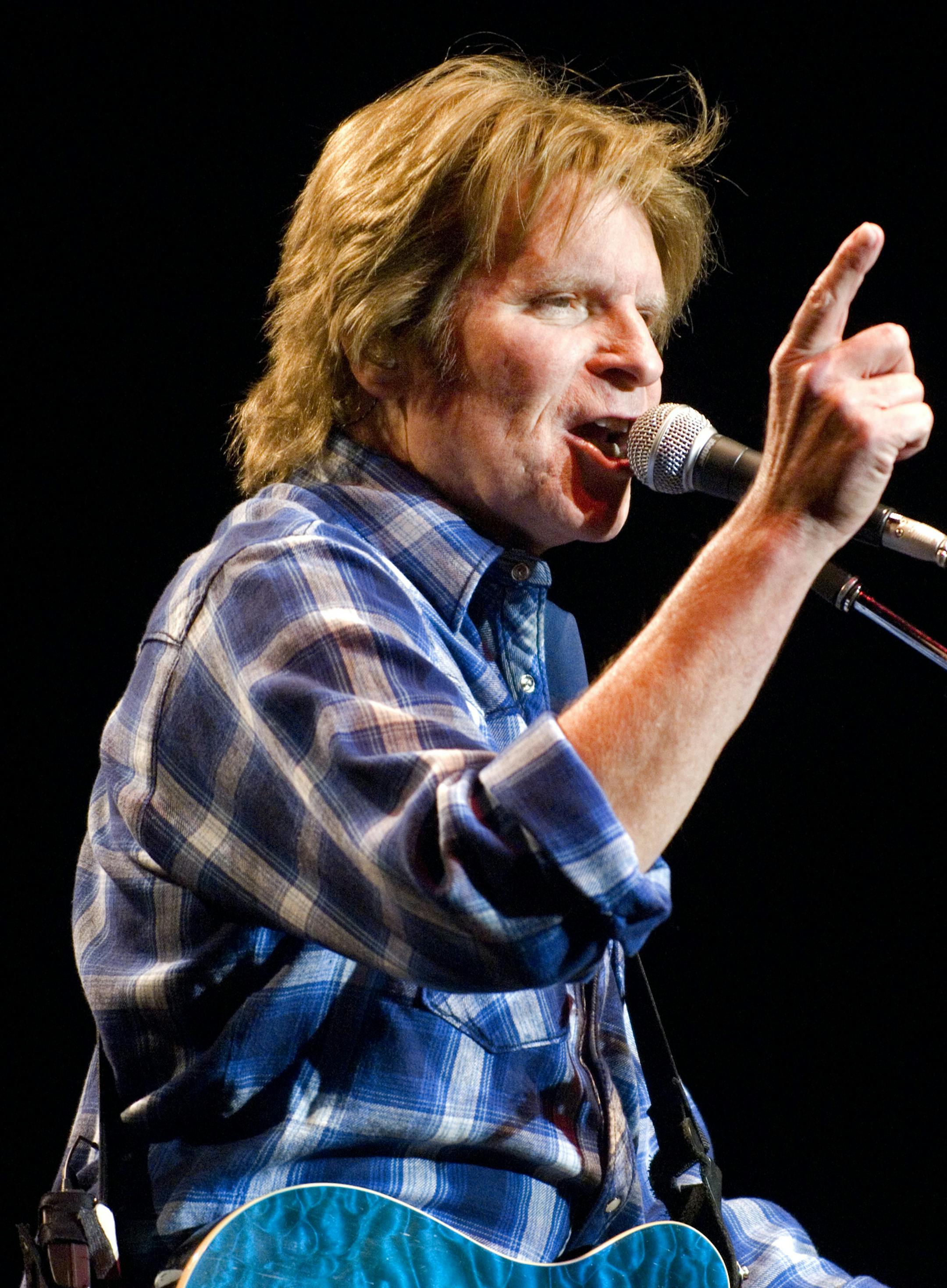 DAVID BREWSTER Ô dbrewster@startribune.com John Fogerty in concert at the State Theater Tuesday night.