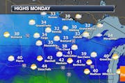 Calm And Cloudy Monday Before Plowable Snow Tuesday