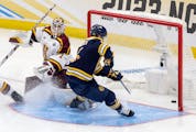The moment that shattered the hearts of Gophers players and fans alike: Quinnipiac's Jacob Quillan scores the overtime game-winner in the 2023 NCAA ch