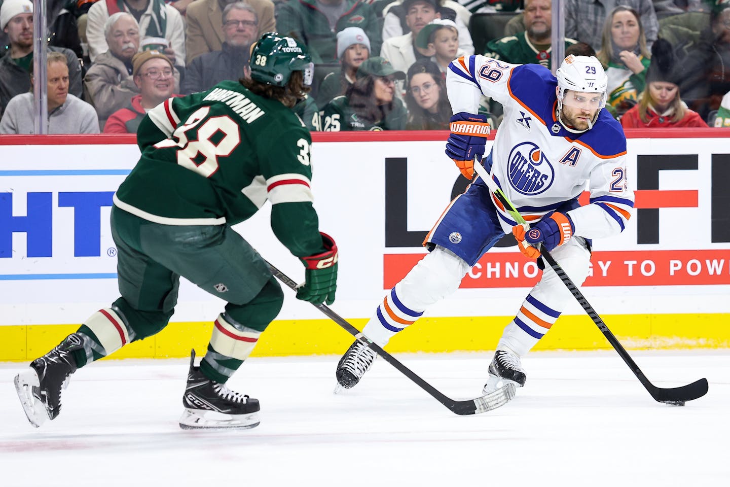 Wild, in trouble from the start, endure a 7-1 loss to Edmonton Oilers