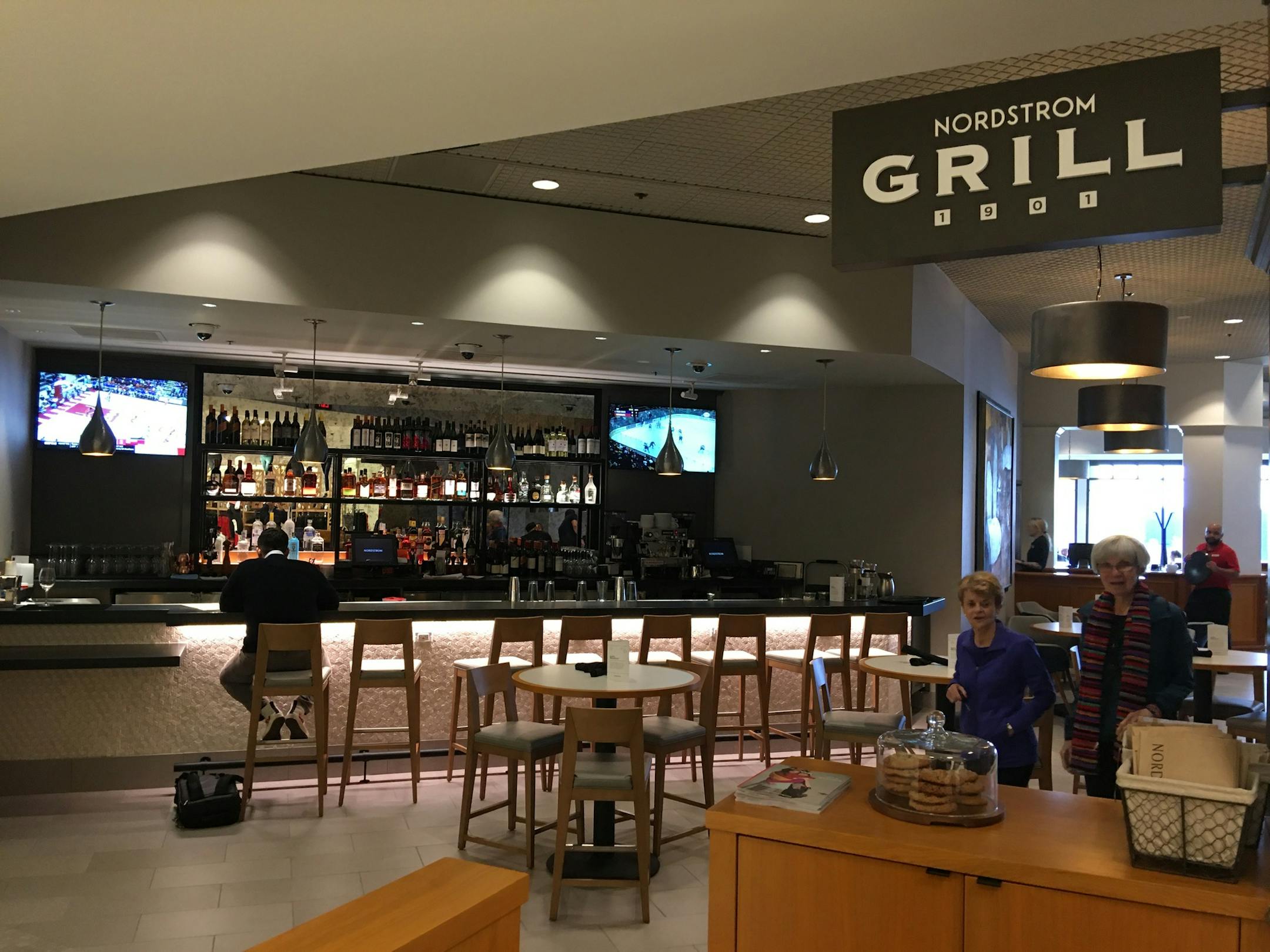 The restaurant at the Nordstrom store in the Mall of America was given a new look and menu, similar to the one in its store at Ridgedale Center.