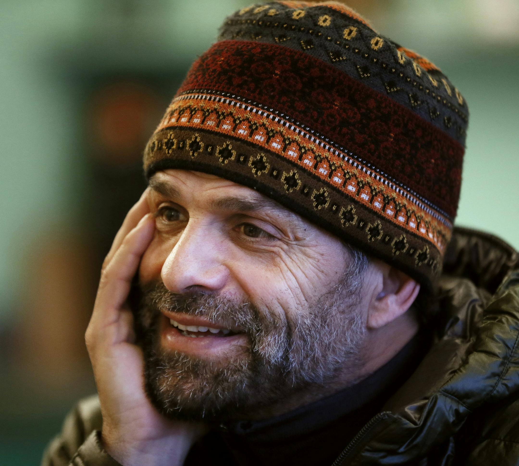 Lonnie Dupre a 53-year-old career polar adventurer from Minnesota made history with a solo January climb of Mount McKinley. He became the first person in history to stand atop North America's highest peak alone in the month of January. Photo taken Wednesday January 28 2015 in Minneapolis, MN. Jerry Holt/ Jerry.Holt@Startribune.com
