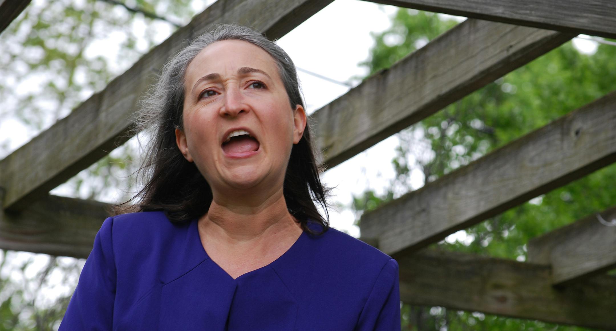 Mo Perry in "An Enemy of the People" by Sod House Theater. Photo by Sod House Theater.