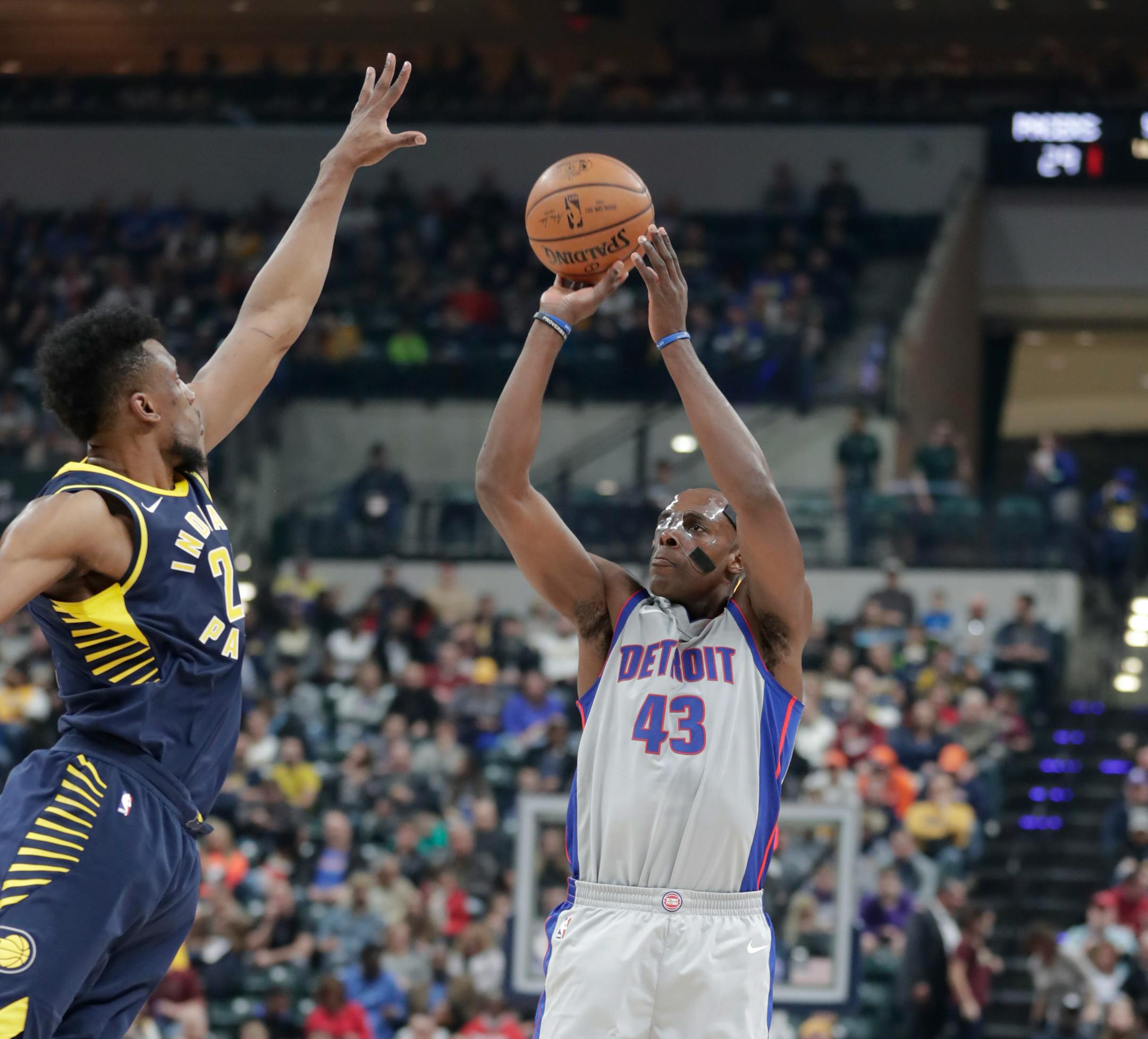 Anthony Tolliver, right, averaged career bests in three-point attempts per game (4.6) and percent made (43.6) last season.