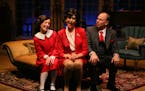 Arden Michalec, Andrea Wollenberg and Jake Endres in "Coco's Diary" at History Theatre.
credit: Scott Pakudaitis