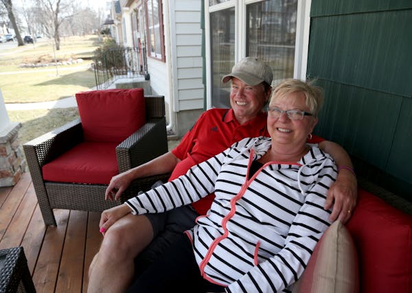Julie and Tom Gallant love spending time on their new porch. &#x201c;We really like to sit out in front and see what&#x2019;s going on,&#x201d; said J