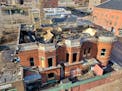 A fire in November destroyed and collapsed the roof of the Pastoret Terrace building in downtown Duluth.