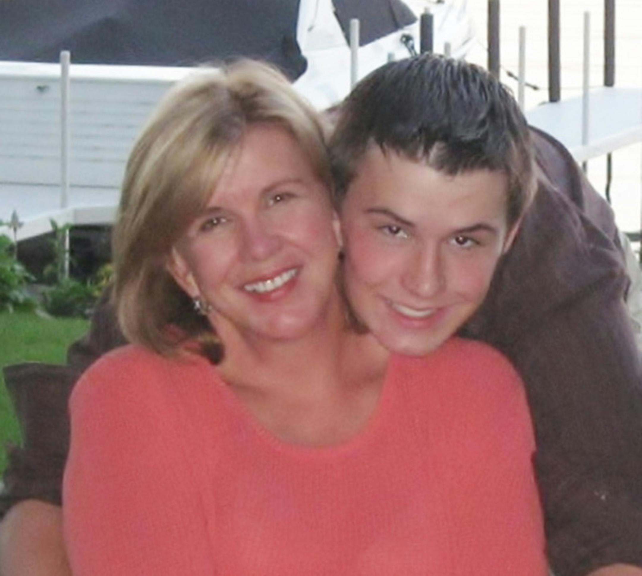 A photo of Sheryl Hill and her son Tyler before he left for Japan. ] Photo provided by Sheryl Hill ORG XMIT: MIN1306191450488369