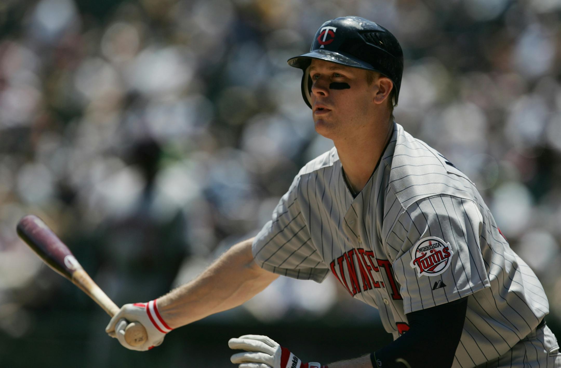 Twins first baseman Justin Morneau