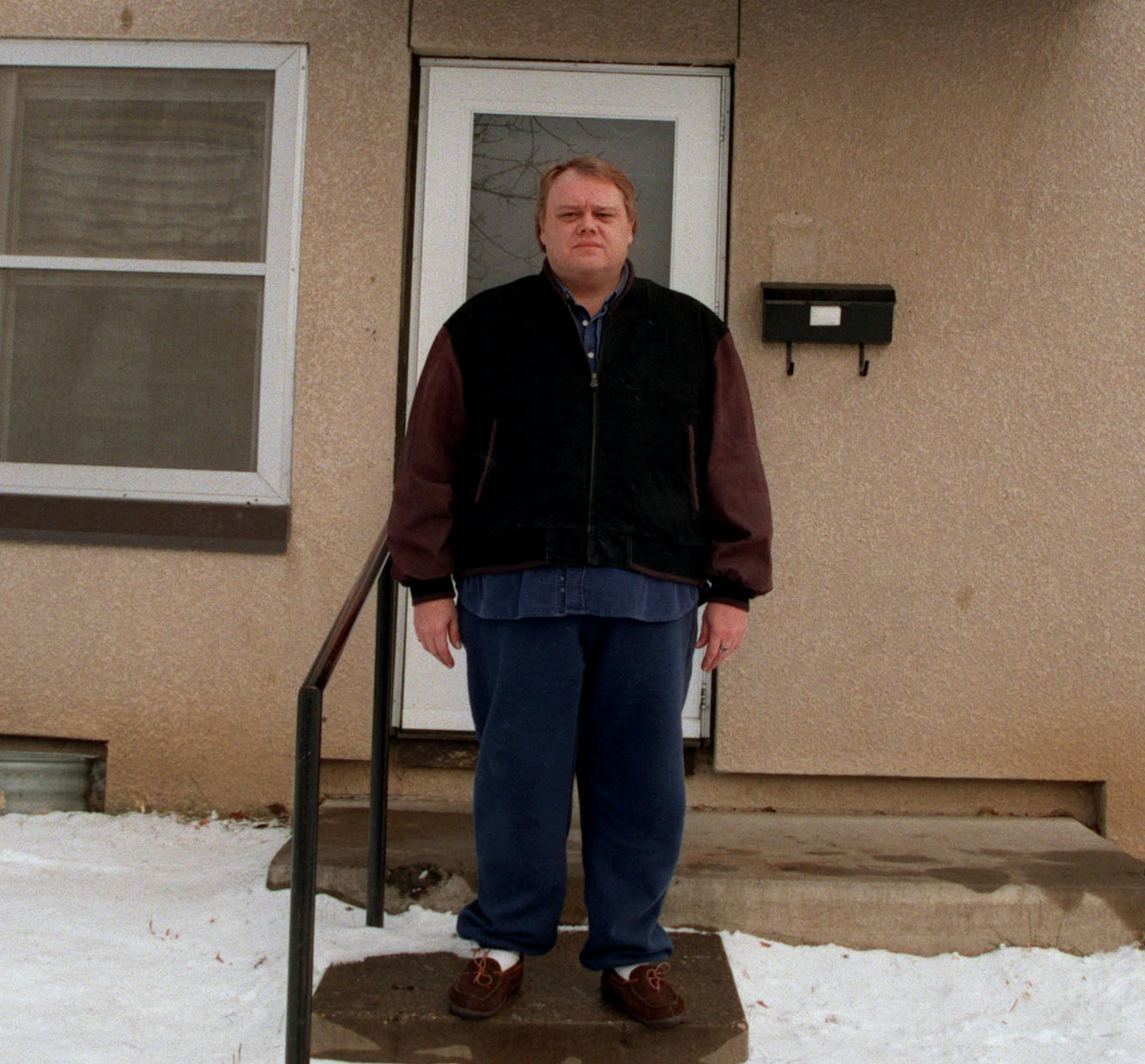 Louie Anderson returned in 1997 to the home where he grew up in poverty.