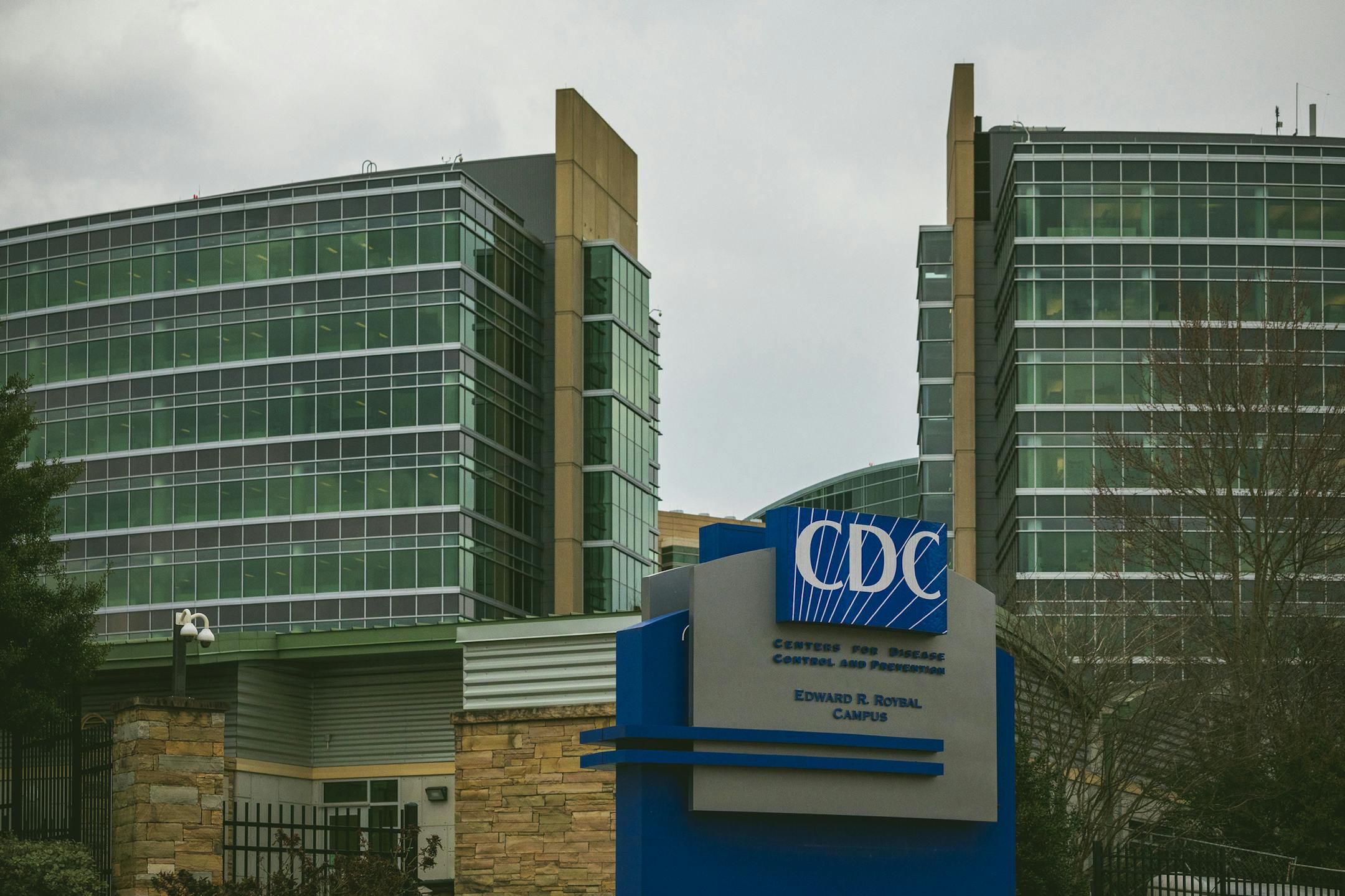 FILE -- The Centers for Disease Control and Prevention headquarters in Atlanta, Feb. 28, 2020. Just days after publishing significant new guidance on airborne transmission of the coronavirus, the Centers for Disease Control and Prevention on Monday, Sept. 21, 2020, withdrew the advice, saying only that it had been "posted in error" on the agency's website. (Audra Melton/The New York Times)