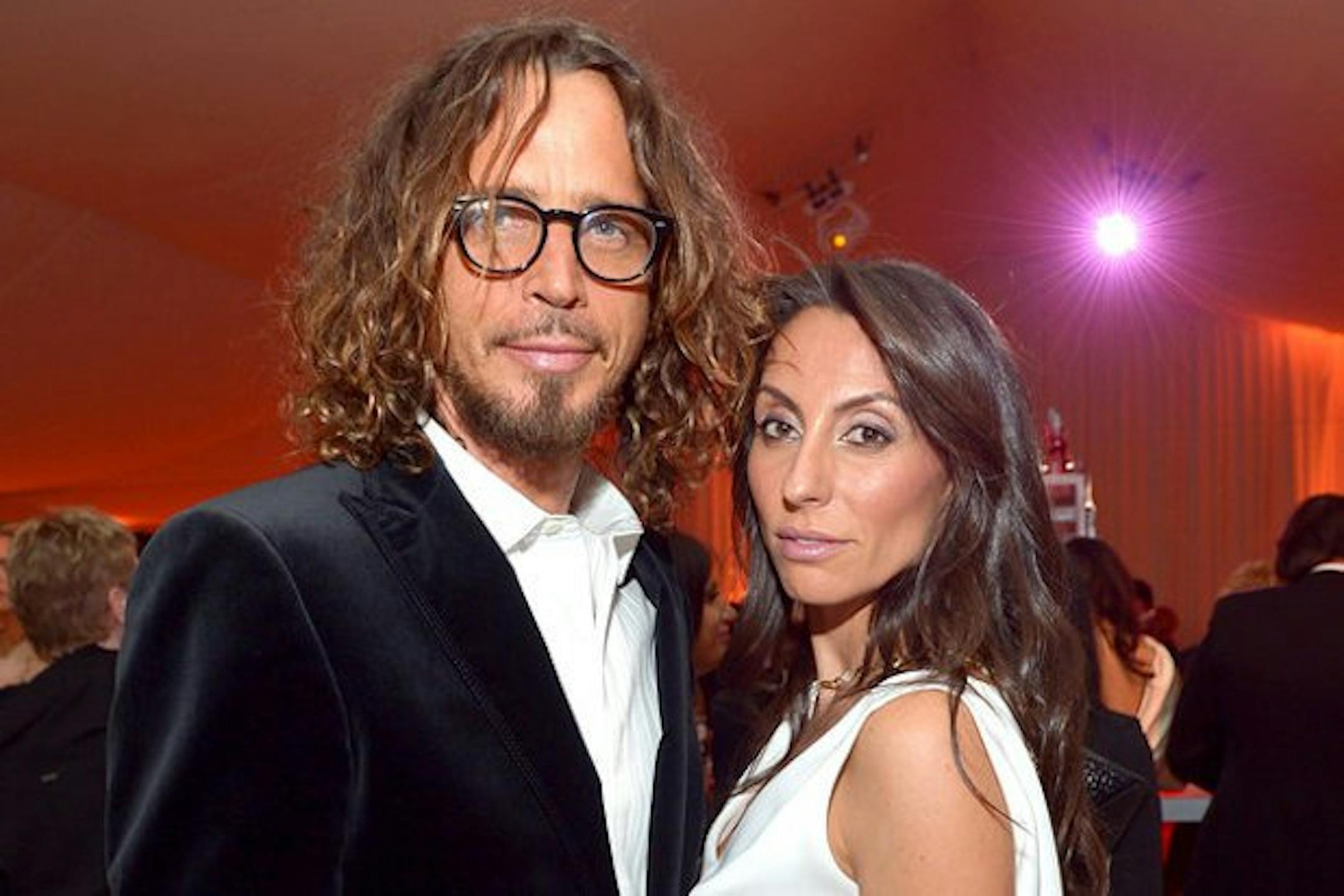 Soundgarden frontman Chris Cornell and his wife, Vicky.
