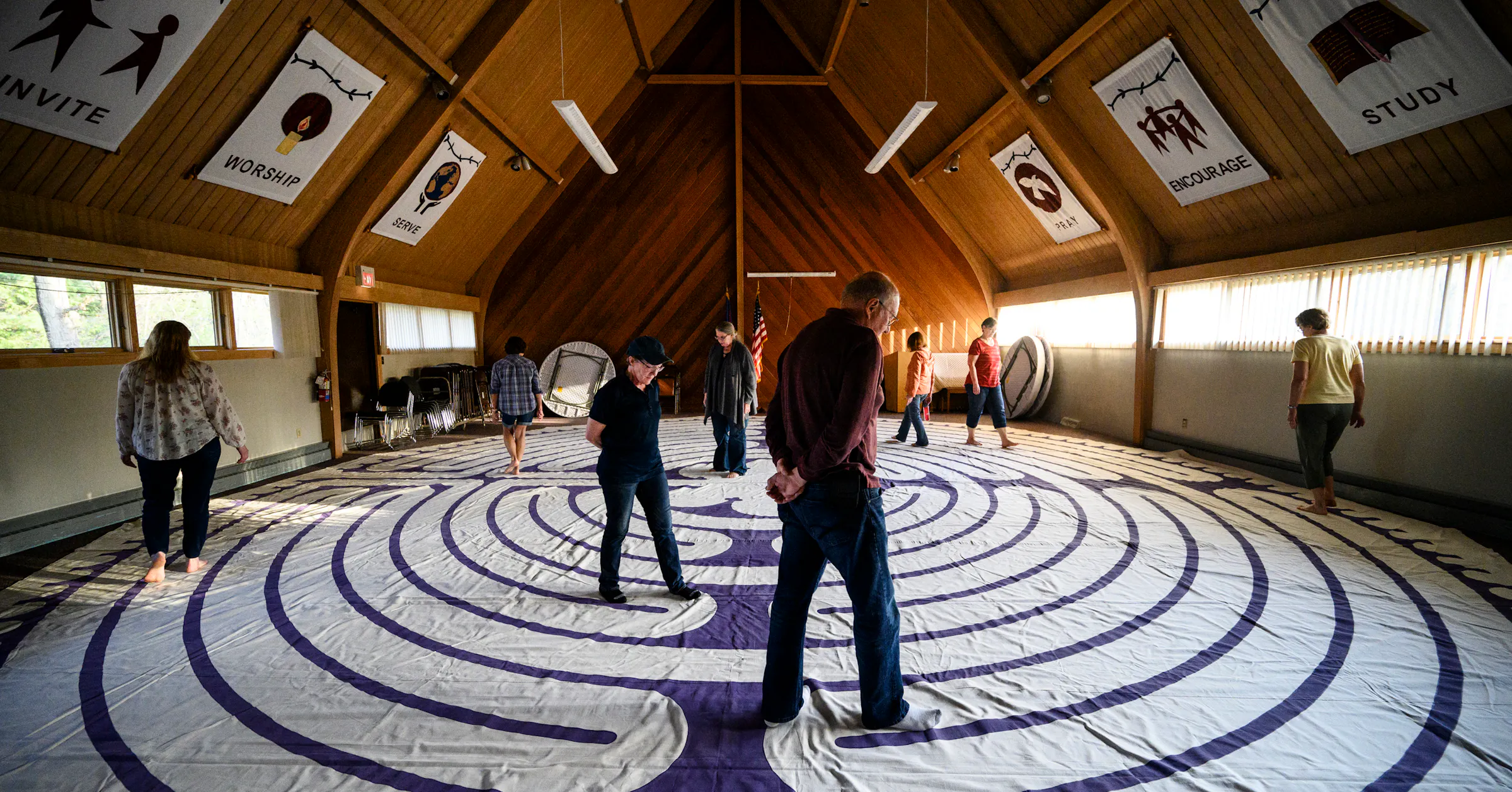 Chicago Labyrinth The Twin Cities, a hot spot for labyrinths, ships portable paths around ...