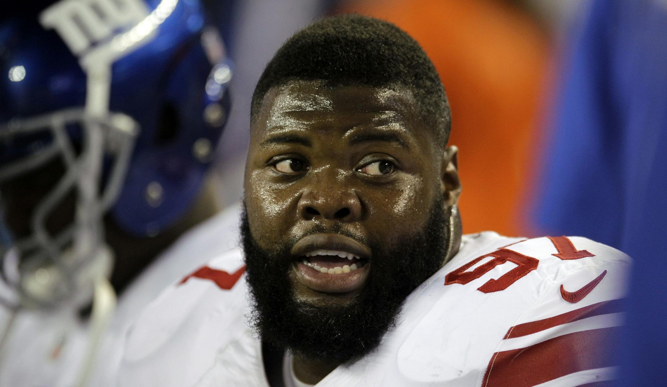 Giants defensive tackle Linval Joseph has nine sacks in three years, but his specialty is stopping the run.