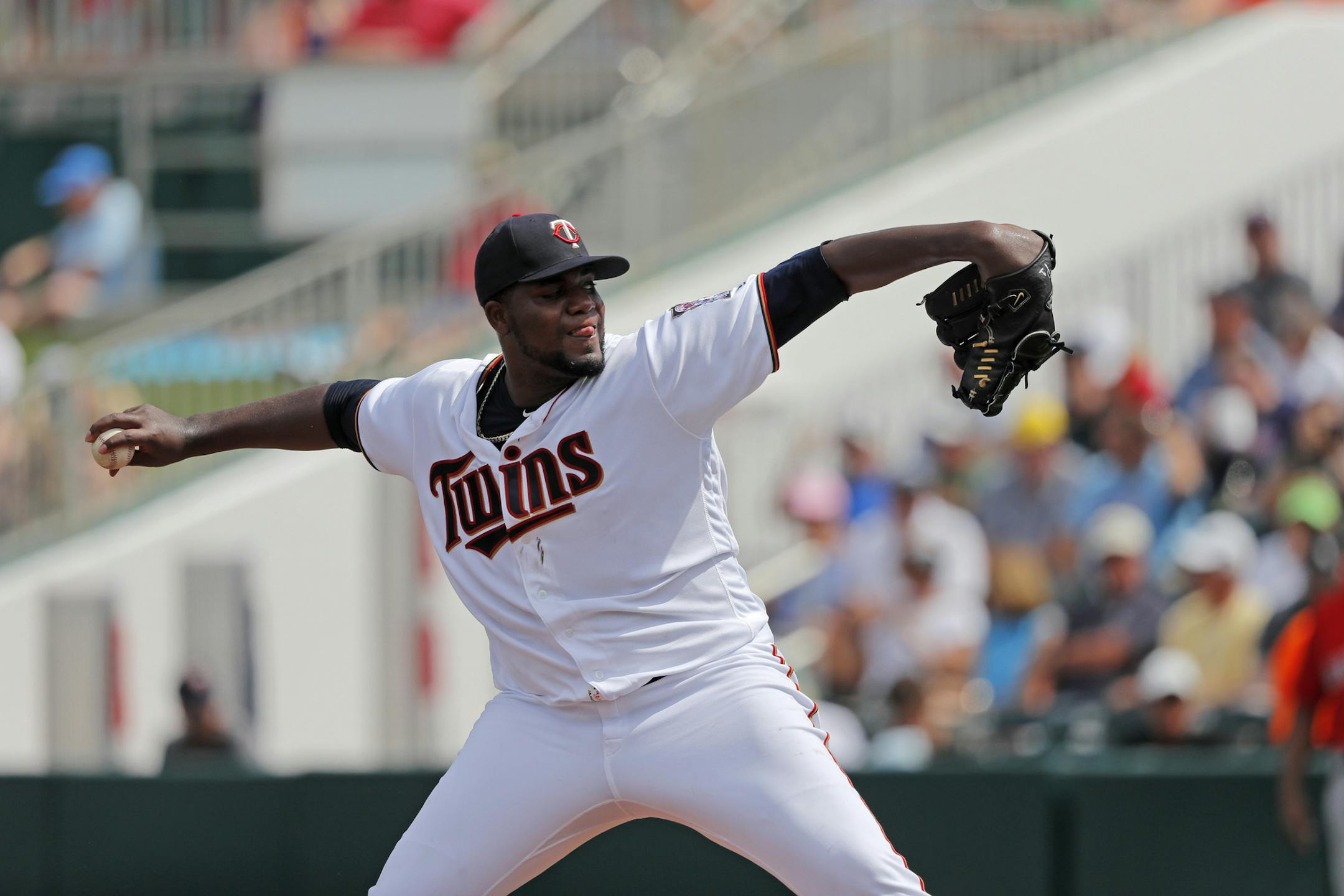 Twins starting pitcher Michael Pineda