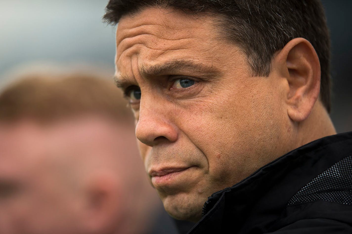 Minnesota United FC head coach Manny Lagos.