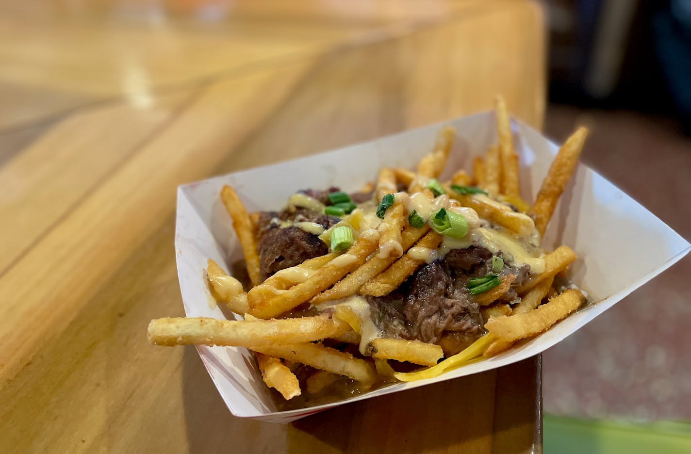 Pot roast poutine from Maverick's in Champlin