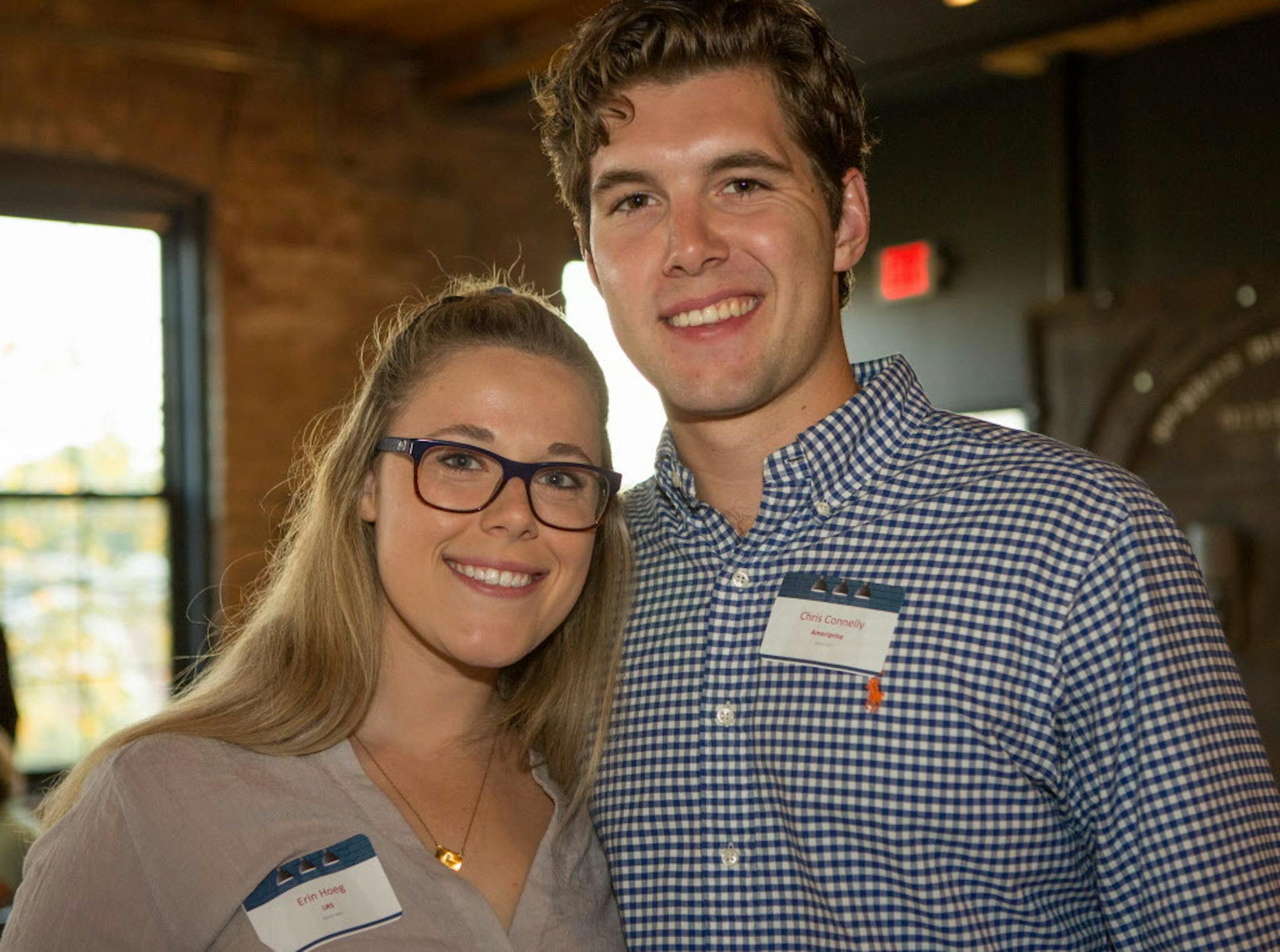 Erin Hoeg and Chris Connelly.