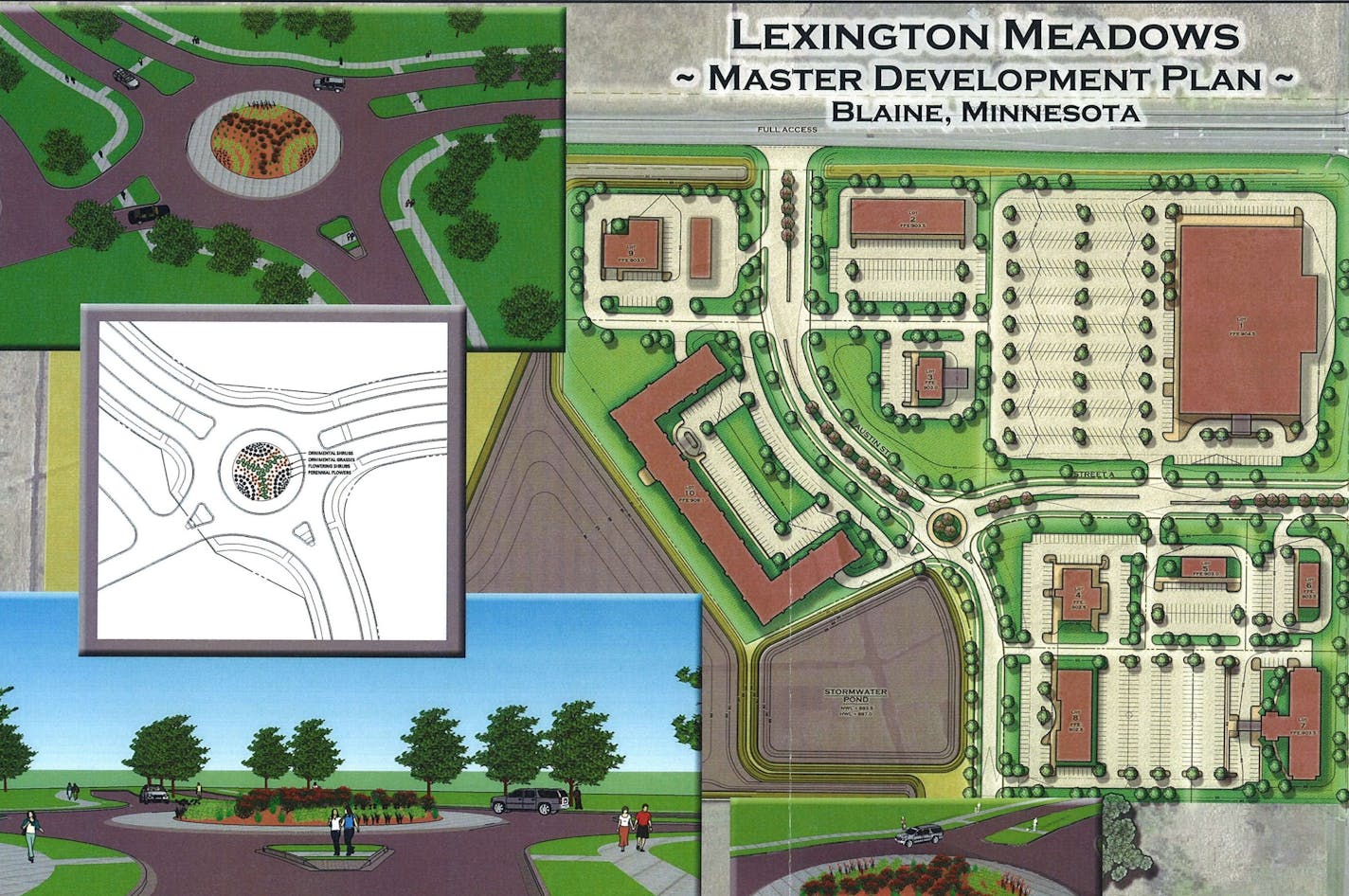 Wellington Management, a St. Paul-based developer, envisions senior housing, retailers and restaurants at a site in Blaine that the Minnesota Vikings in 2006 considered a prospect for a new stadium.