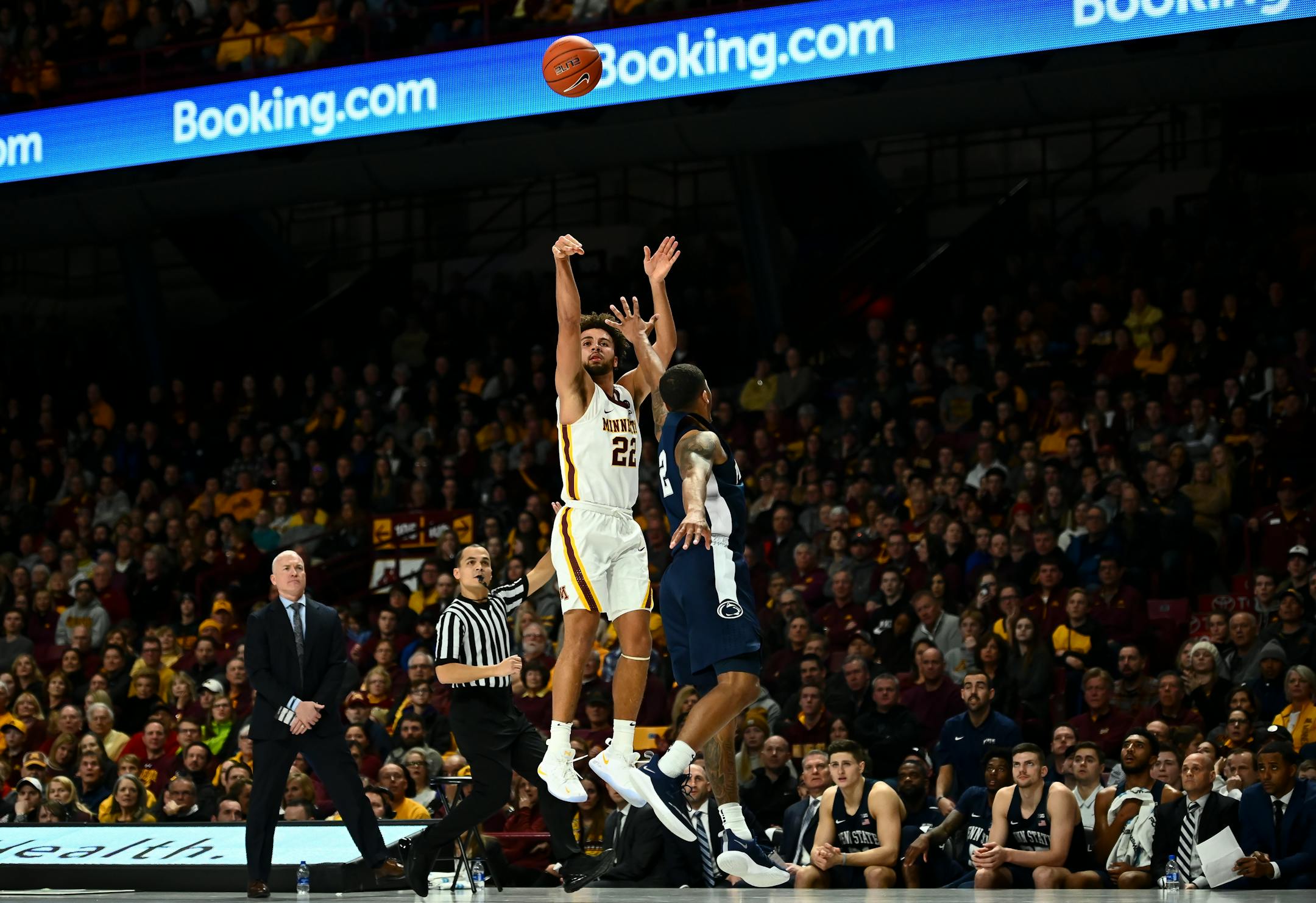 Gabe Kalscheur has hit a Gophers-best 47 three-pointers this season, but the freshman guard from DeLaSalle has cooled off from long range following a hot start.