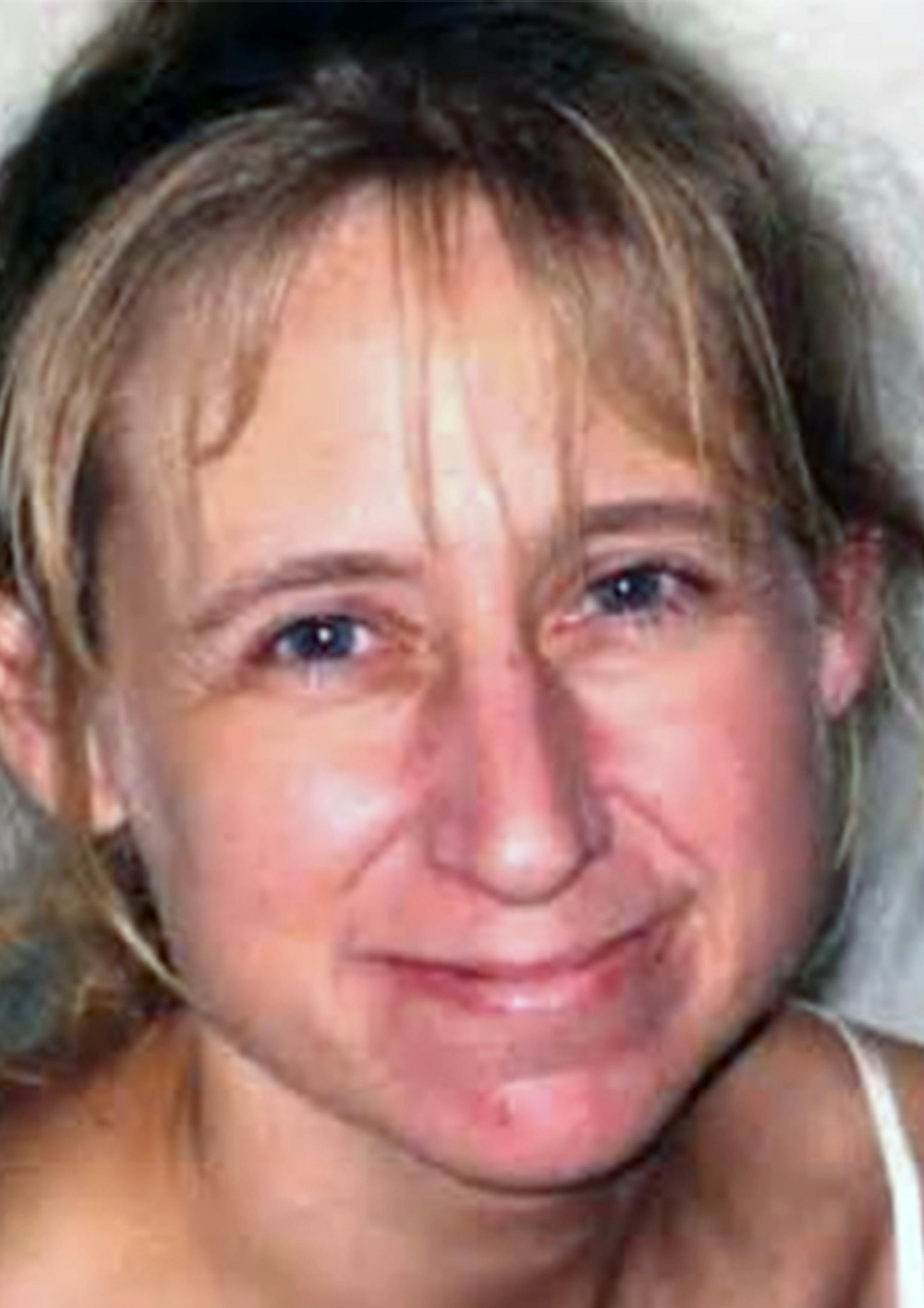 The body of Laura Simonson, 37, from Farmington, was found in a suitcase along a highway in Geneva, Wis.