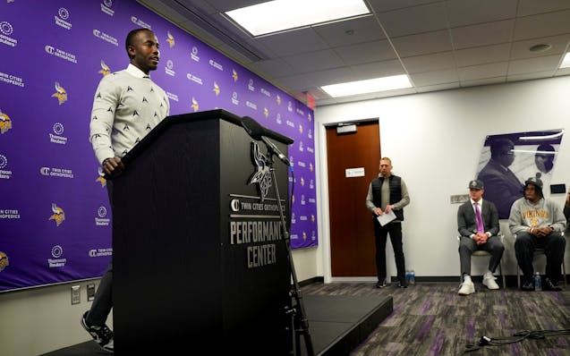 After wrapping his third NFL draft as Vikings general manager, Kwesi Adofo-Mensah said, "I’m not sure I’ve ever been more tired, maybe outside the