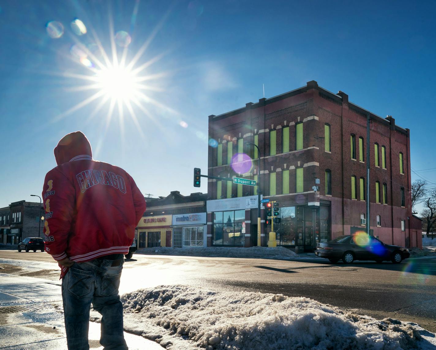 Several organizations in north Minneapolis are exploring ways to help local entrepreneurs own or lease their commercial properties affordably in north Minneapolis. This vacant building at is Broadway and Dupont.