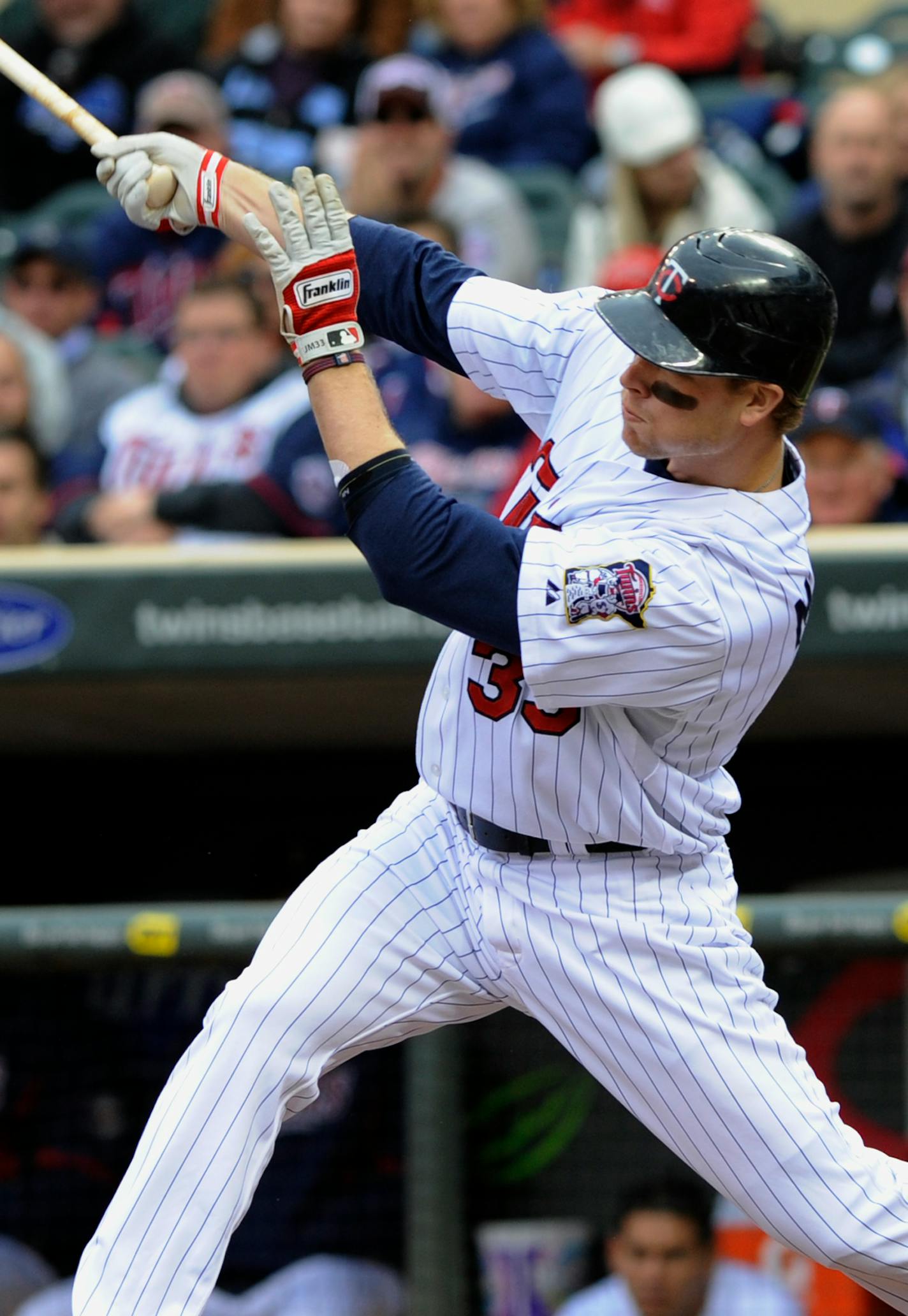 The Twins' Justin Morneau credits the skills and patience of Denard Span, Orlando Hudson and Joe Mauer for helping the first baseman see more and better pitches.