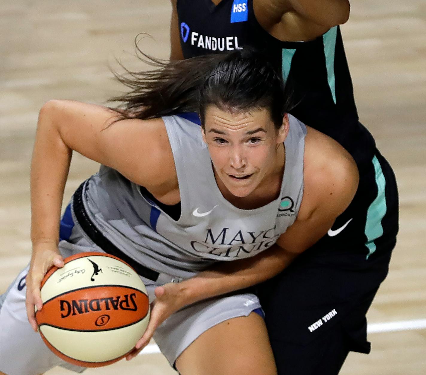 Lynx forward Bridget Carleton, in her first WNBA start, scored 25 points to lead the Lynx to a rout of the Liberty. Carleton filled in for Sylvia Fowles, who was injured in warm-ups.