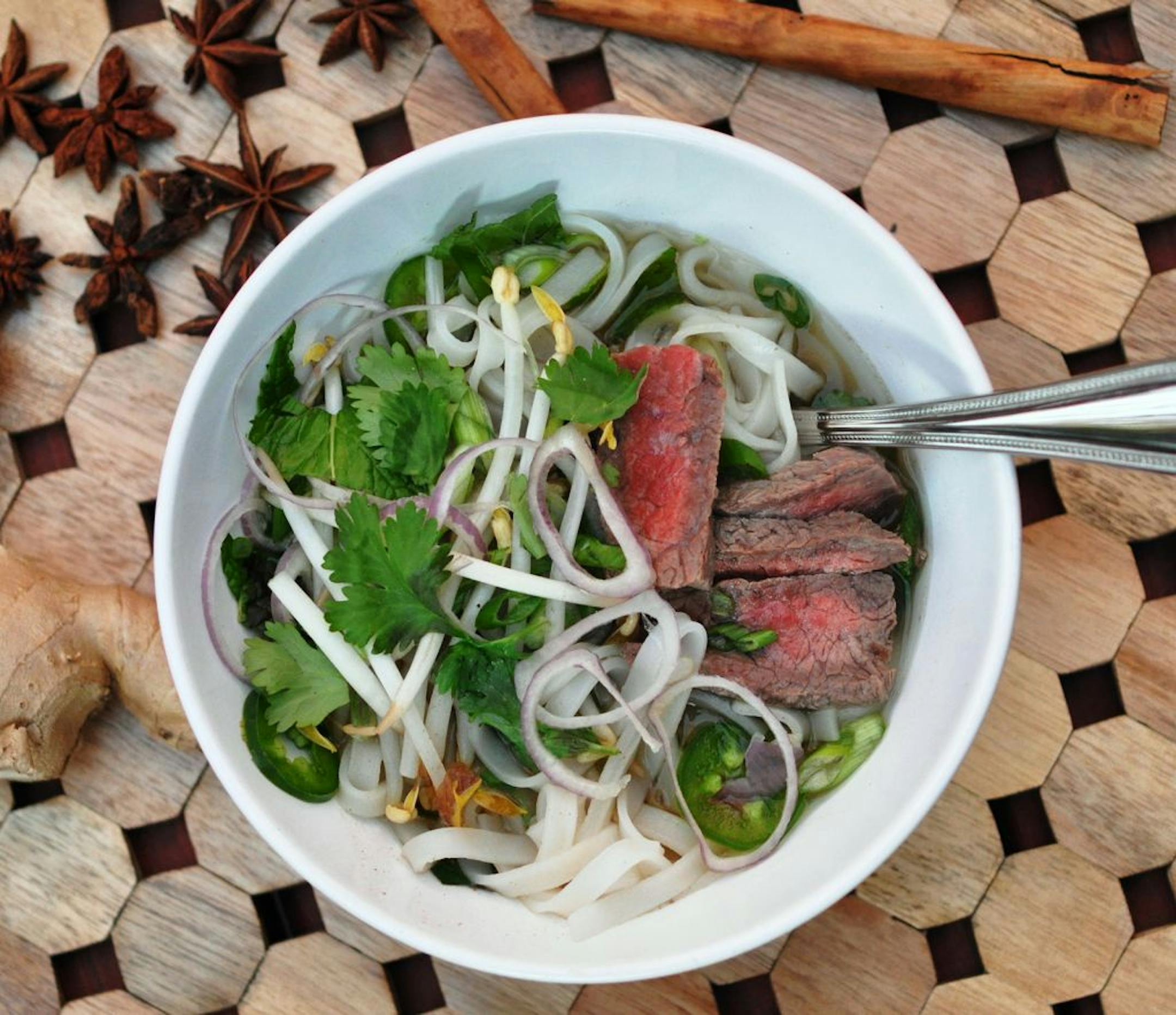 Pho Noodles With Beef: Hanoi Style