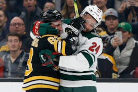 Special-teams play comes back to bite Wild in overtime loss to Bruins