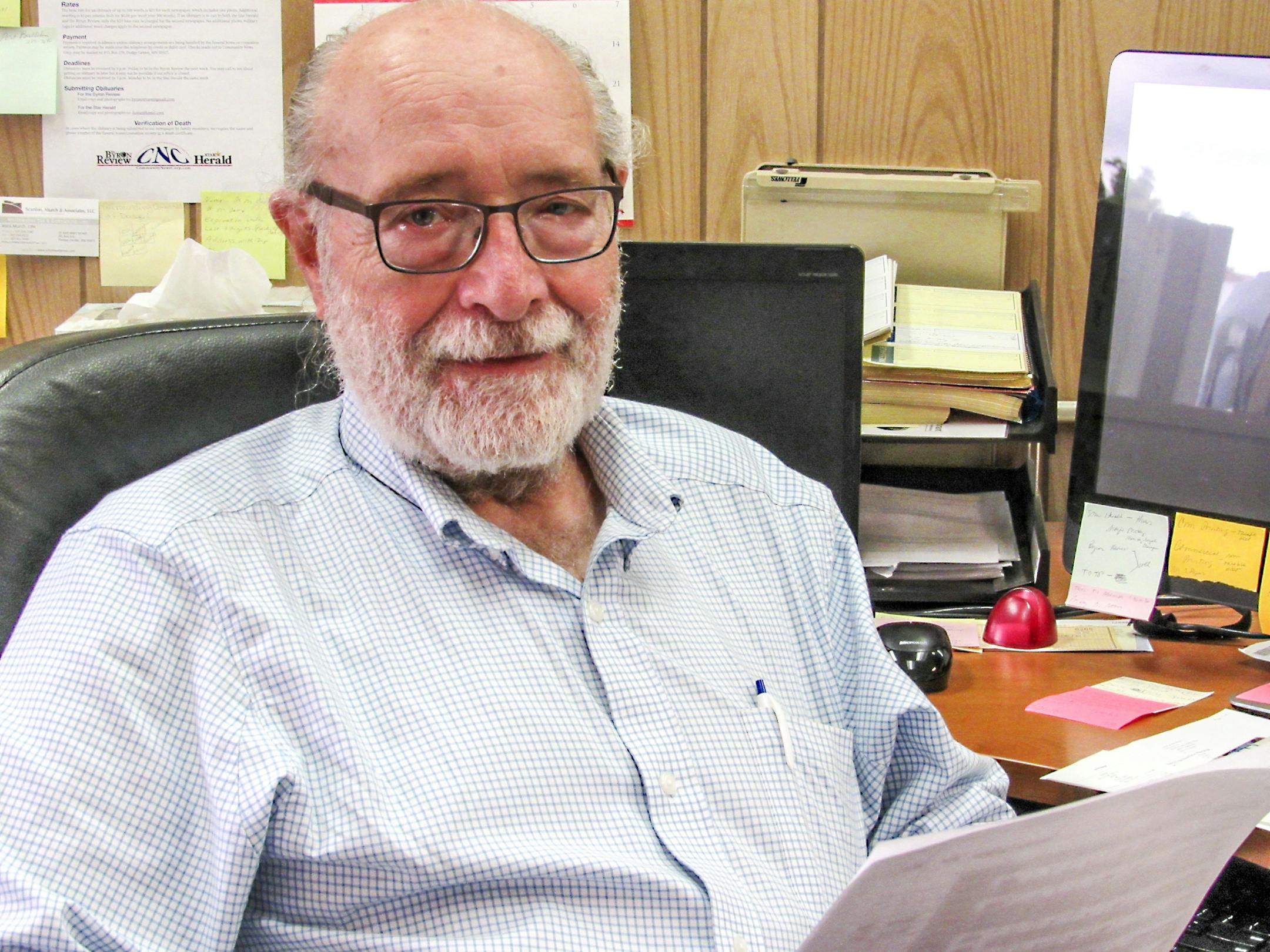 Photo courtesy of Community News Corp.: Larry Dobson.