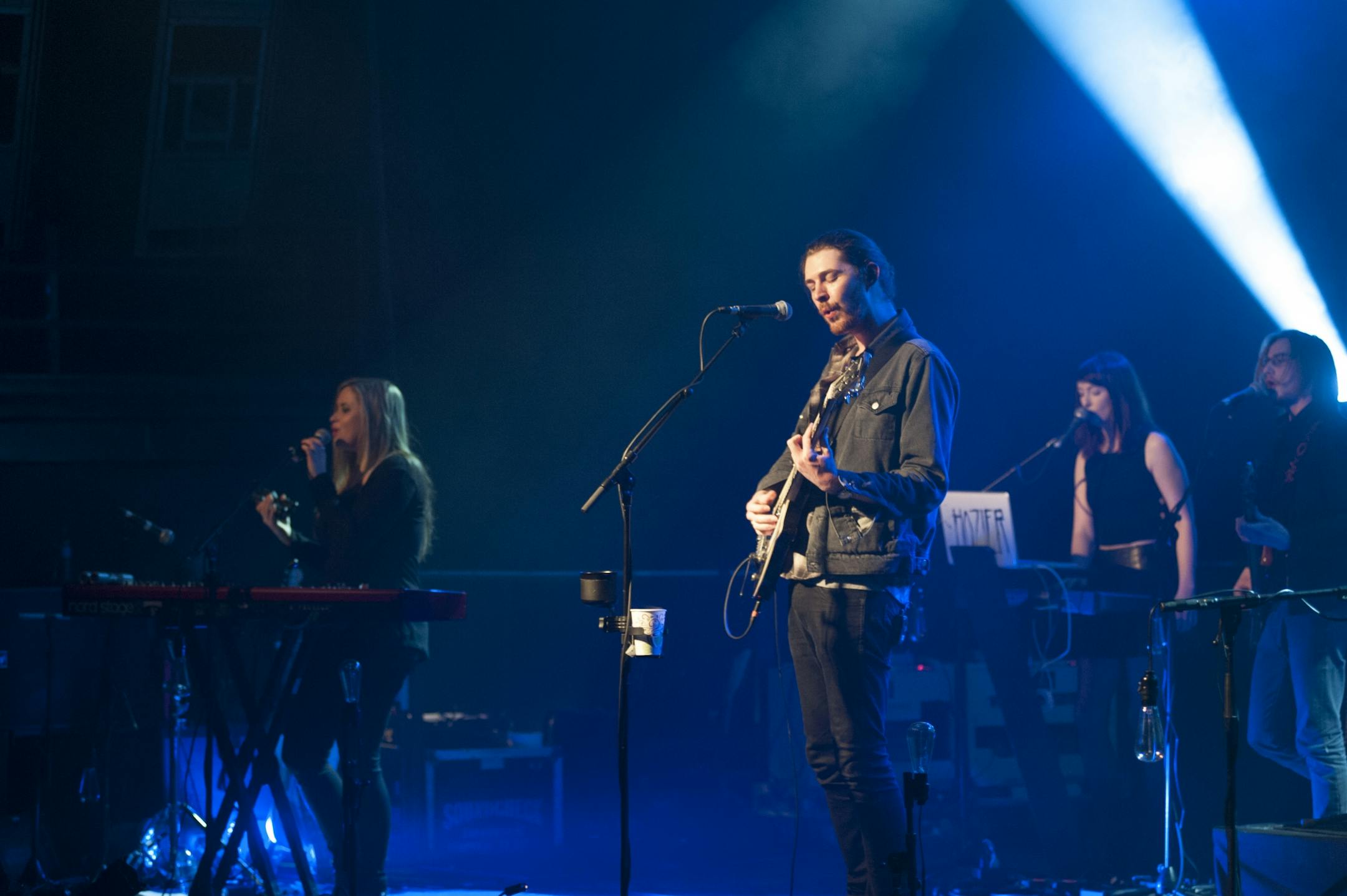 Hozier performs at First Avenue on Friday, Feb. 20, 2015.