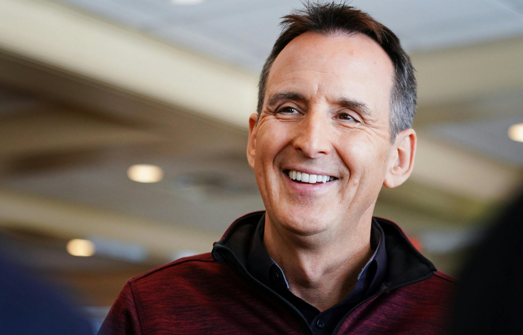 Former Gov. Tim Pawlenty spoke at the Edina Country Club on the Future of Work at a joint meeting of the Chambers of Commerce for Bloomington, Eden Prairie, Edina and Richfield. ] GLEN STUBBE ï glen.stubbe@startribune.com Friday, March 16, 2018 EDS, she is in the lede of Coolican's guns story for Sunday.