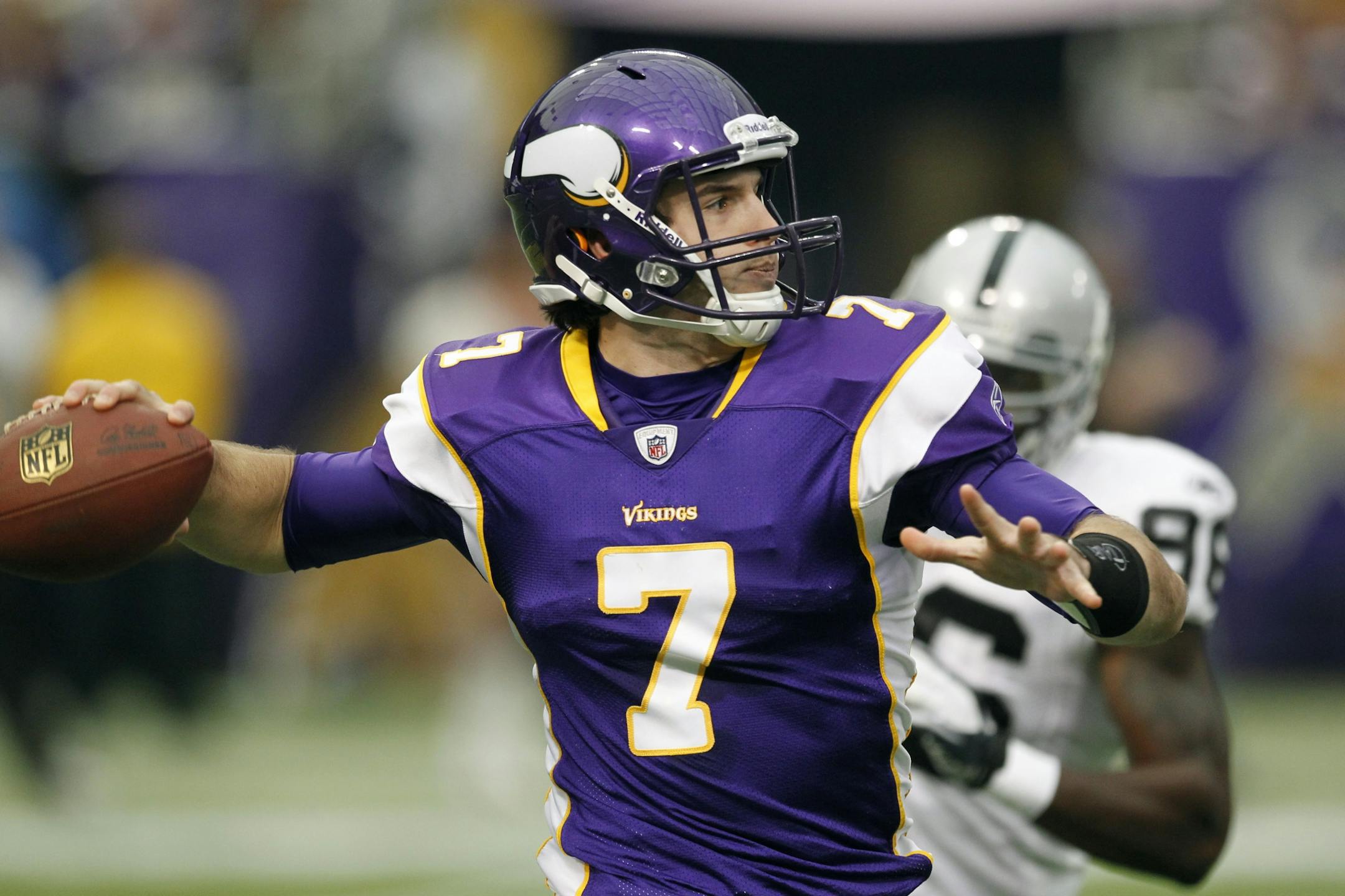 Vikings quarterback Christian Ponder