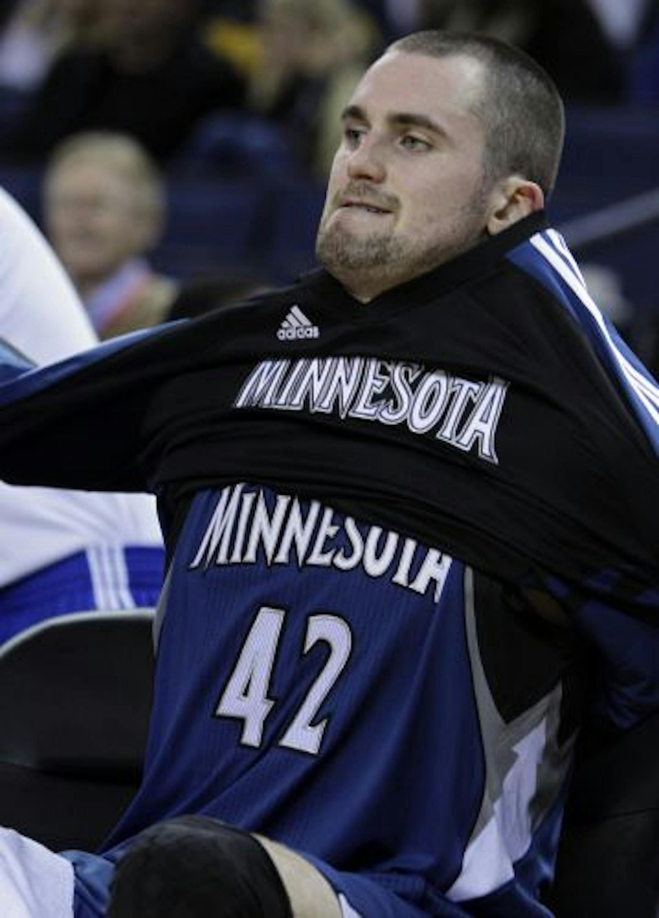 Wolves forward Kevin Love
