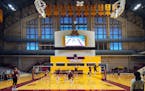 The Gophers volleyball team held its media availability inside the updated Maturi Pavilion on Aug. 19. Saturday night, it defeated No. 1 Stanford.