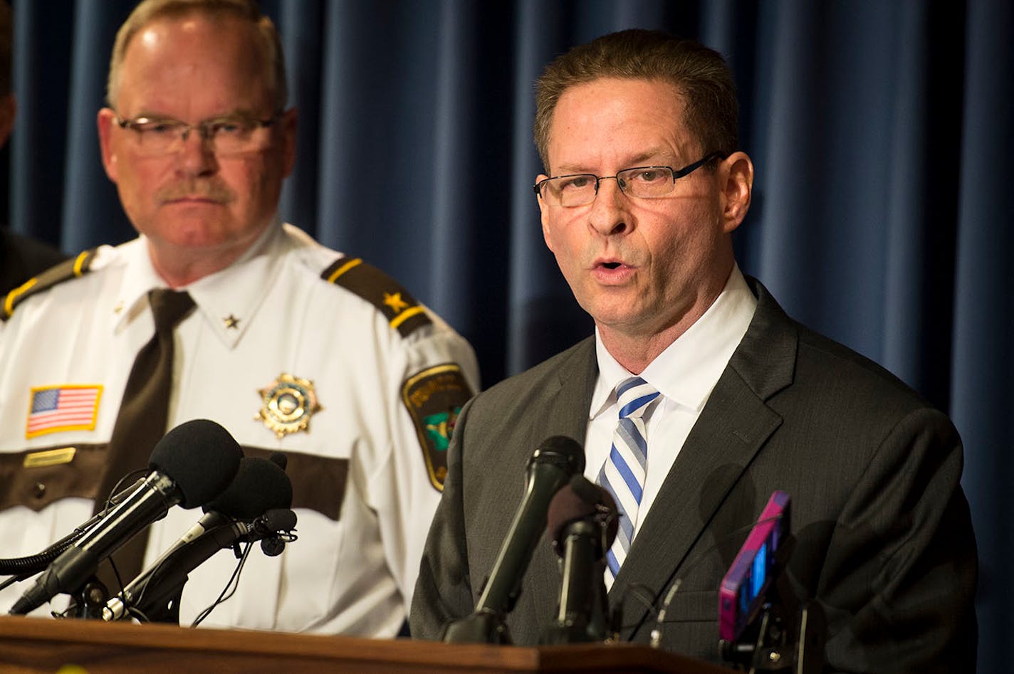 FBI Special Agent in Charge for the Minneapolis Division Richard Thornton spoke a press conference naming a person of interest in the 1989 disappearance of Jacob Wetterling.