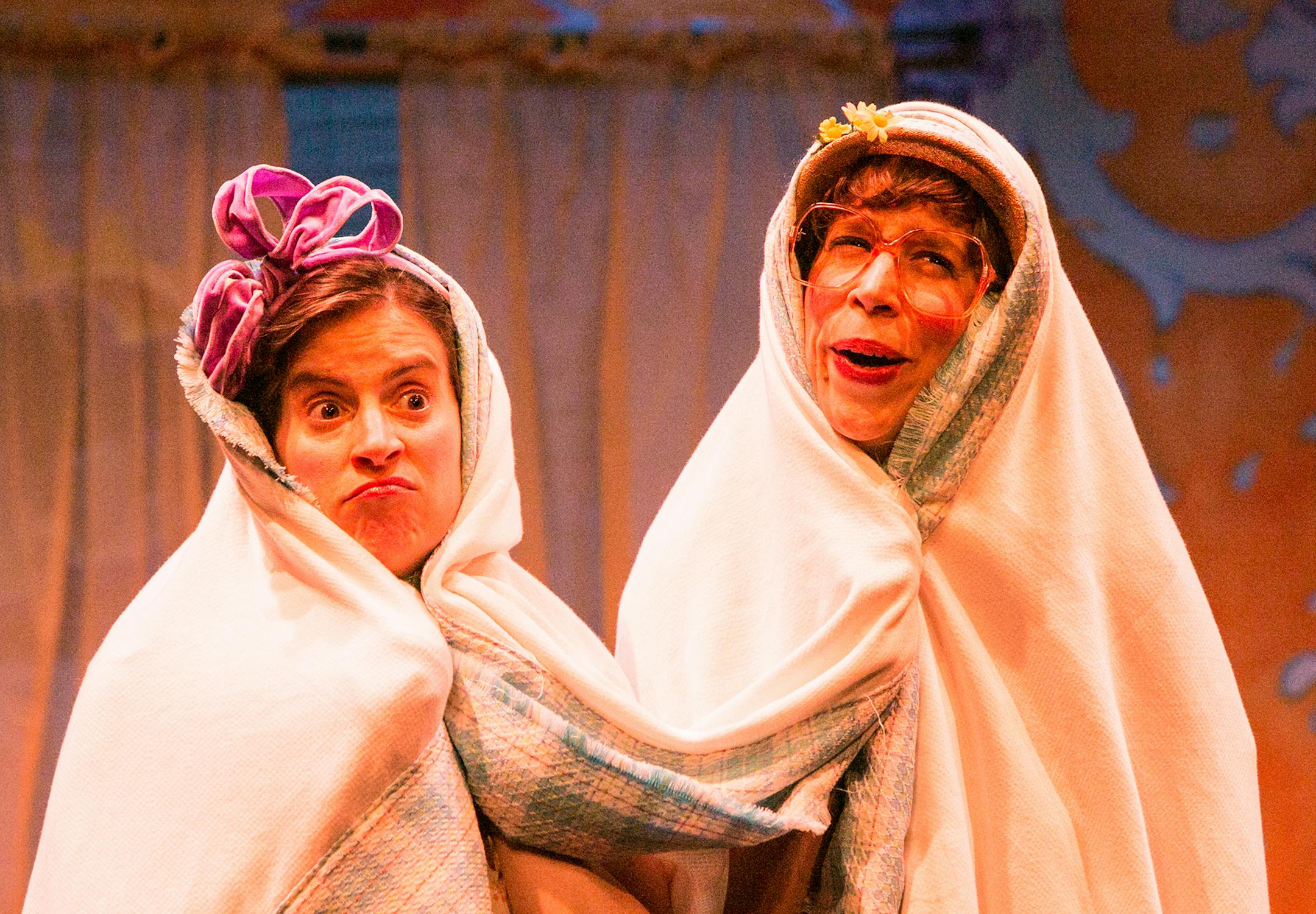 Credit: Larry Lamb ‚ÄúMilly and Tillie‚Äù at Open Eye Figure Theatre.