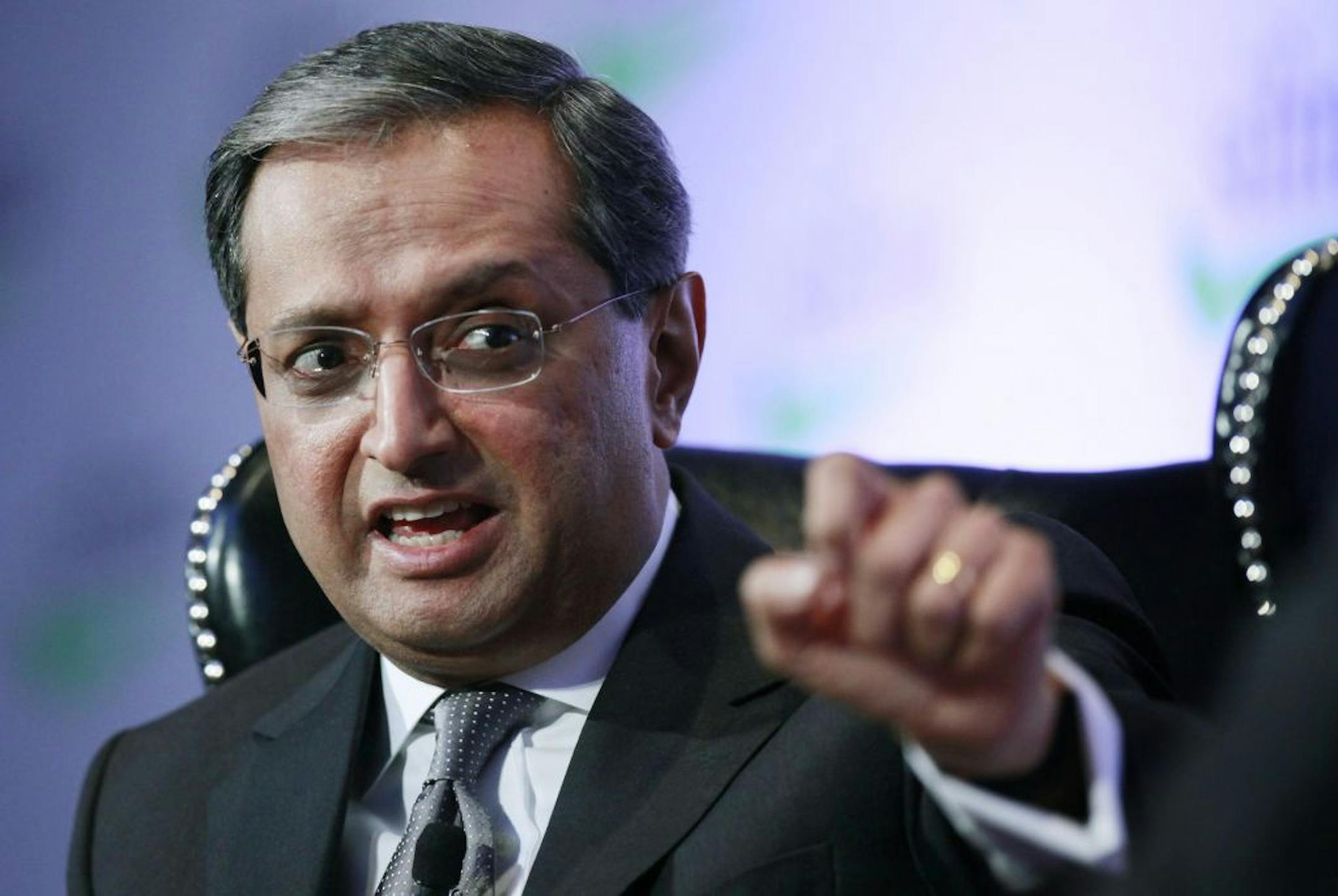 FILE - In this Nov. 7, 2011 photo, Vikram Pandit, CEO of CitiGroup, speaks at the Securities Industry and Financial Markets Association annual meeting, in New York. At its annual meeting Tuesday, April 17, 2012, 55 percent of the bank�s shareholders voted against the pay packages that have been granted to Citigroup�s top executives, including Pandit�s $15 million for last year and $10 million retention pay. The vote is advisory and won�t force the bank to change its pay practices, but it did sen