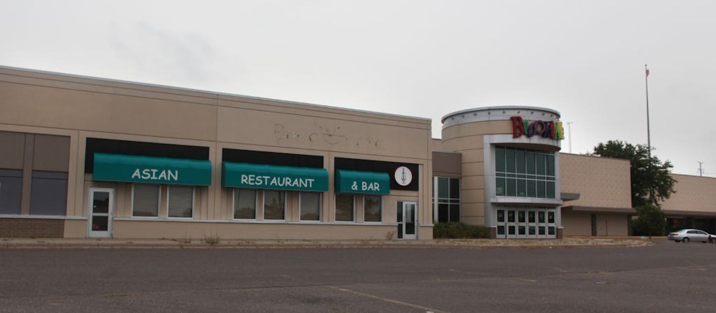 Empty buildings at the Brookdale Mall on Tuesday, August 30, 2011, in Brooklyn Center, Minn.