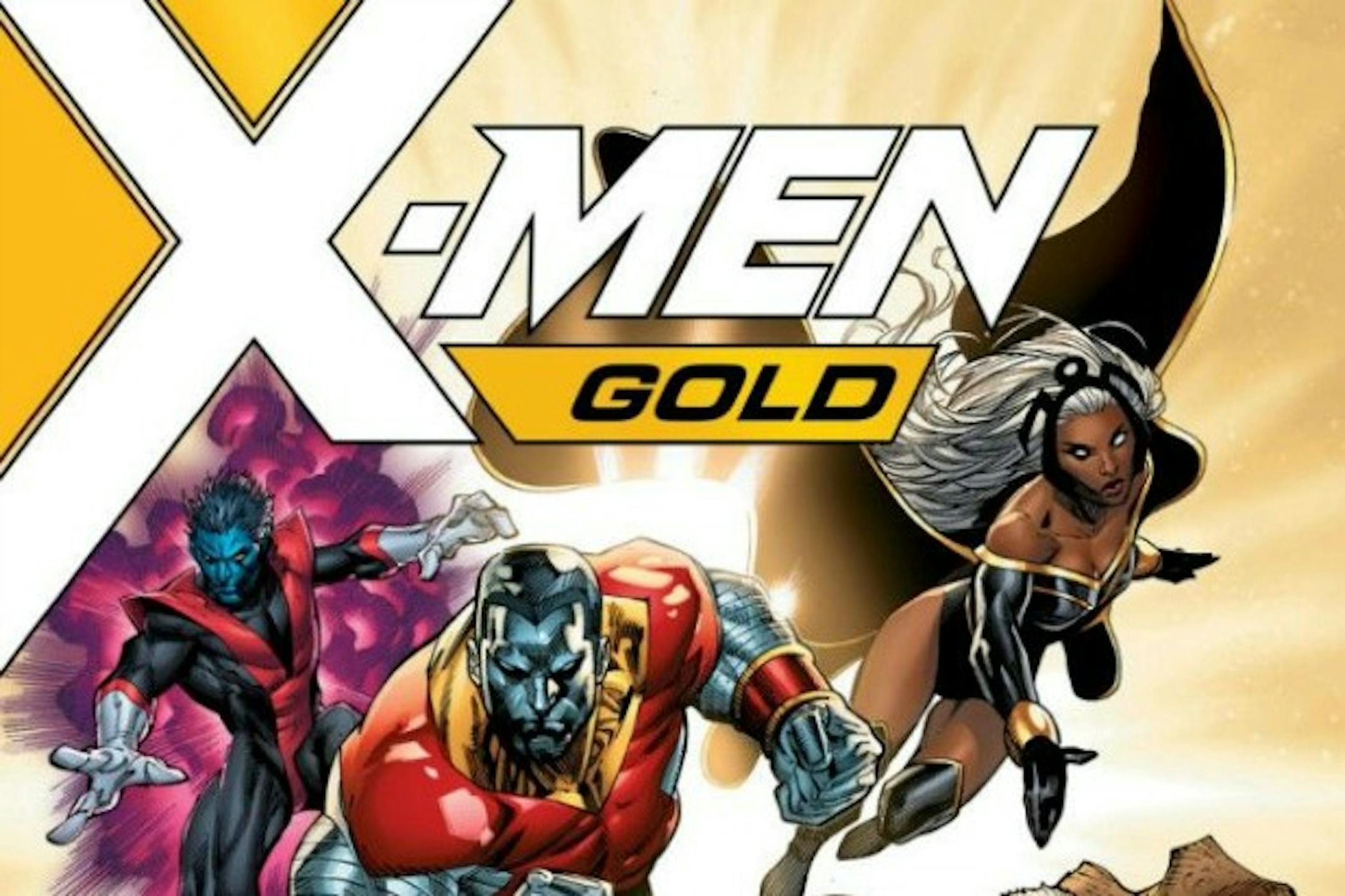 Part of the cover of "X-Men Gold."