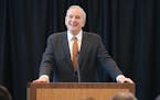 Governor Mark Dayton laughed after he said he was in a better place now than he was 24 hours ago after being introduced at the STEP-UP Achieve Annual 