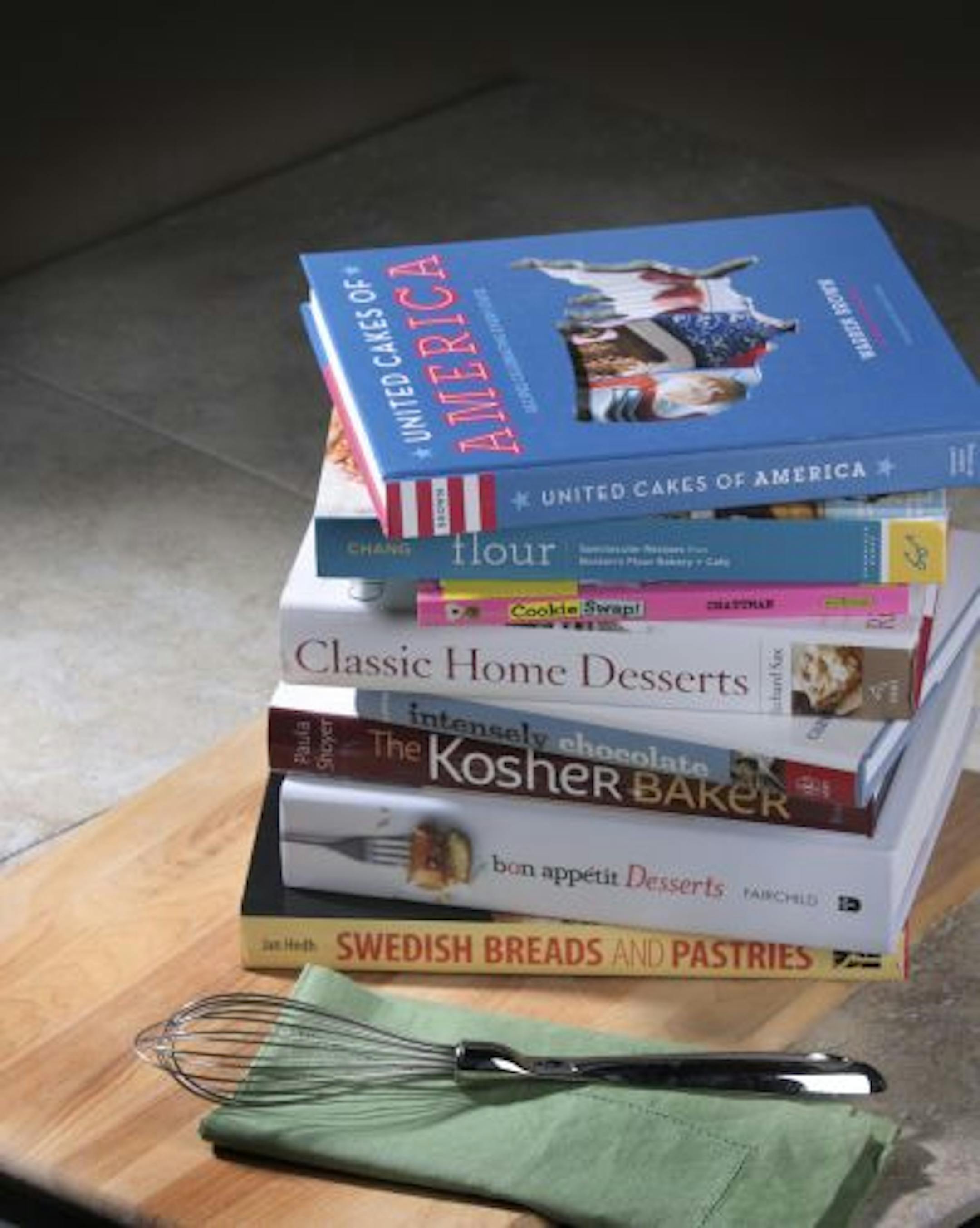 Baking books for gift giving.